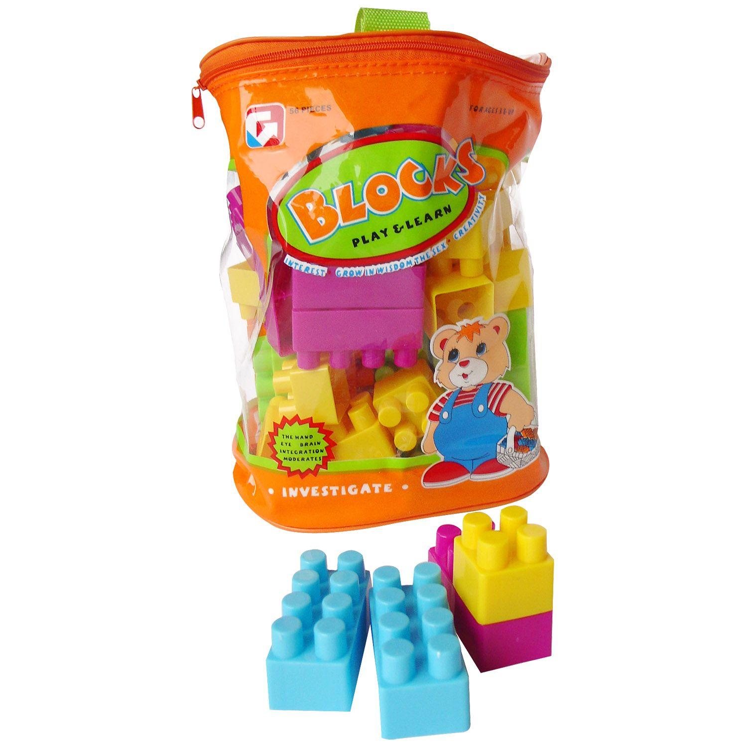 Set Bloques 56pcs 22 Cm Nobel Toys-0