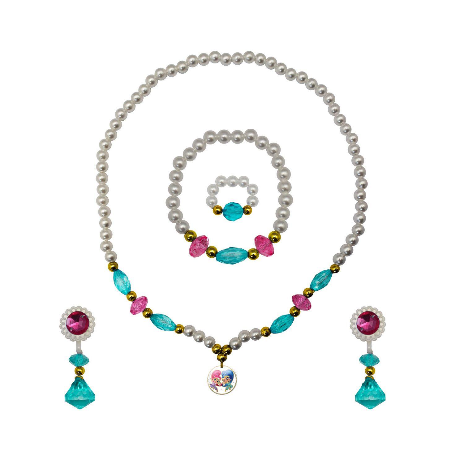 Set De Joyas Shimmer And Shine Nickelodeo Pronobel-1