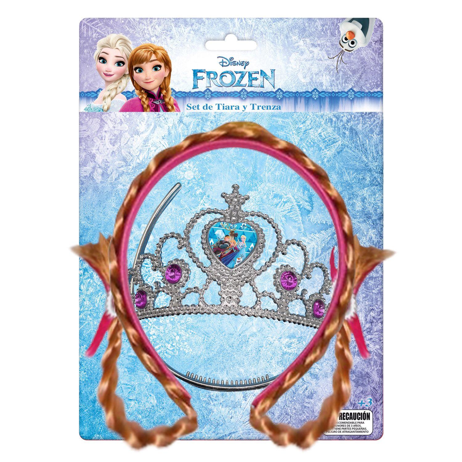 Set De Tiara Y Trenza Frozen Pronobel-0