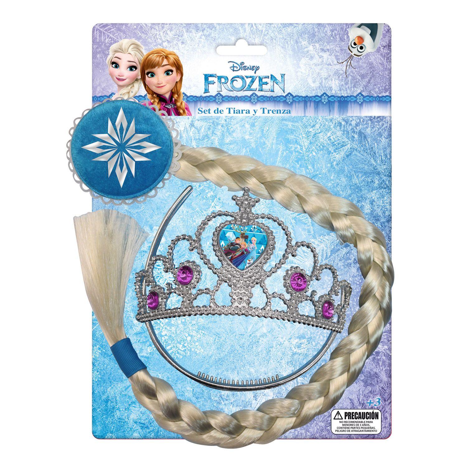 Set De Tiara Y Trenza Frozen Pronobel-1