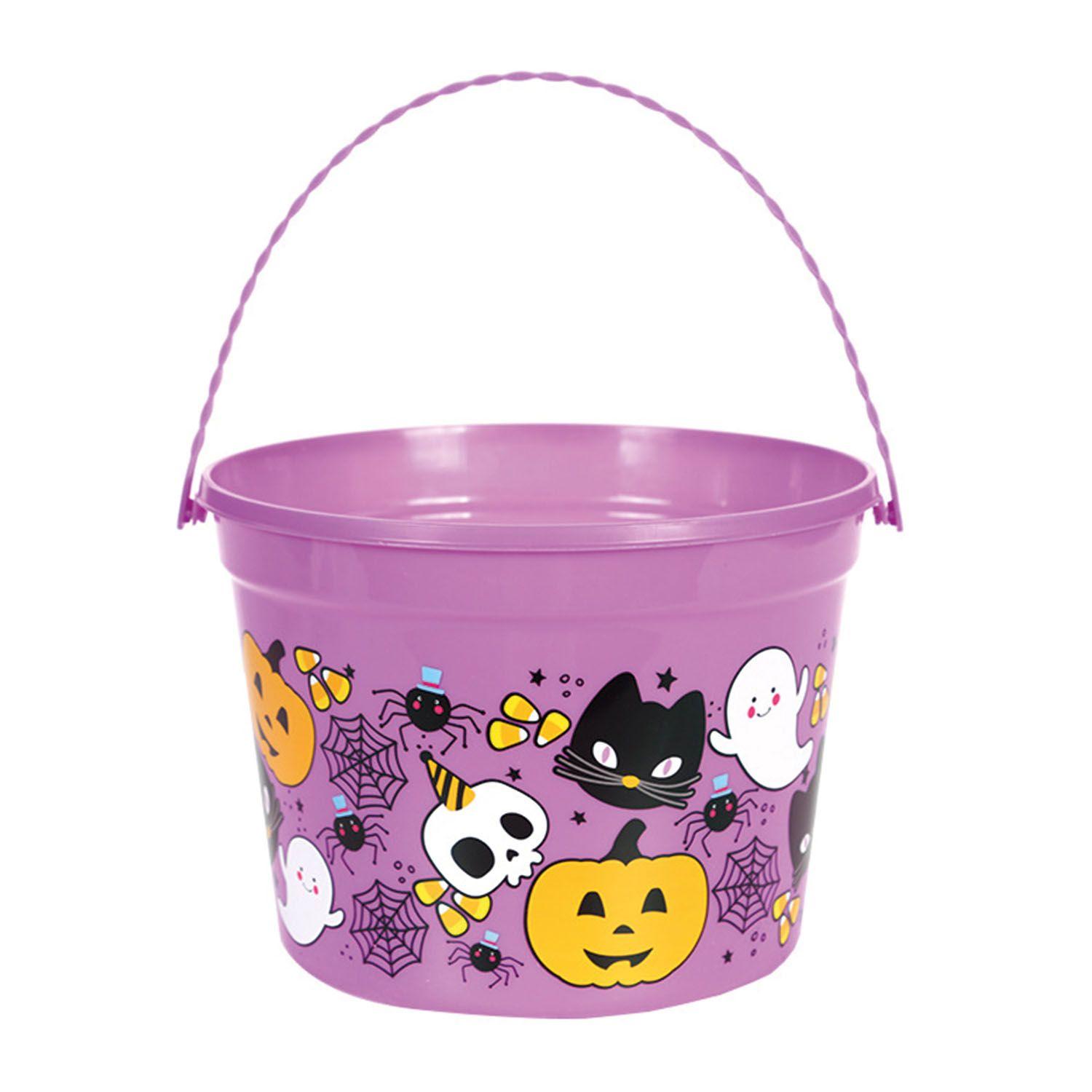 Balde Halloween 20x14,5 cm Halloween Big Party-4