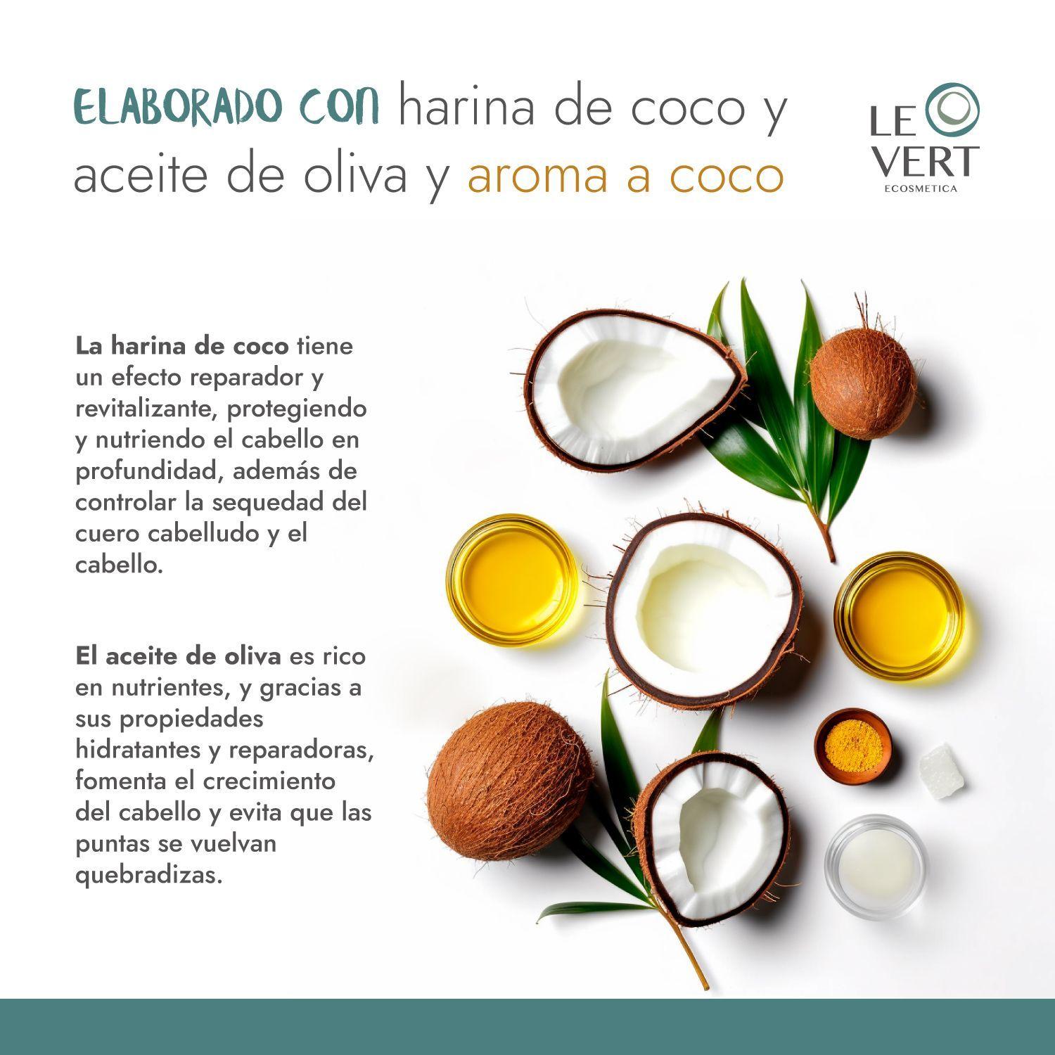 Shampoo en Barra Le Vert Cabello Seco o Maltratado-2