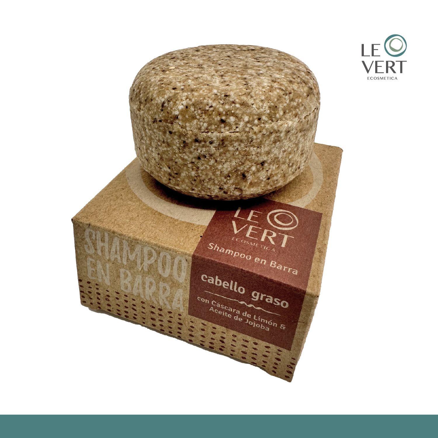 Shampoo en Barra Le Vert Cabello Graso-0