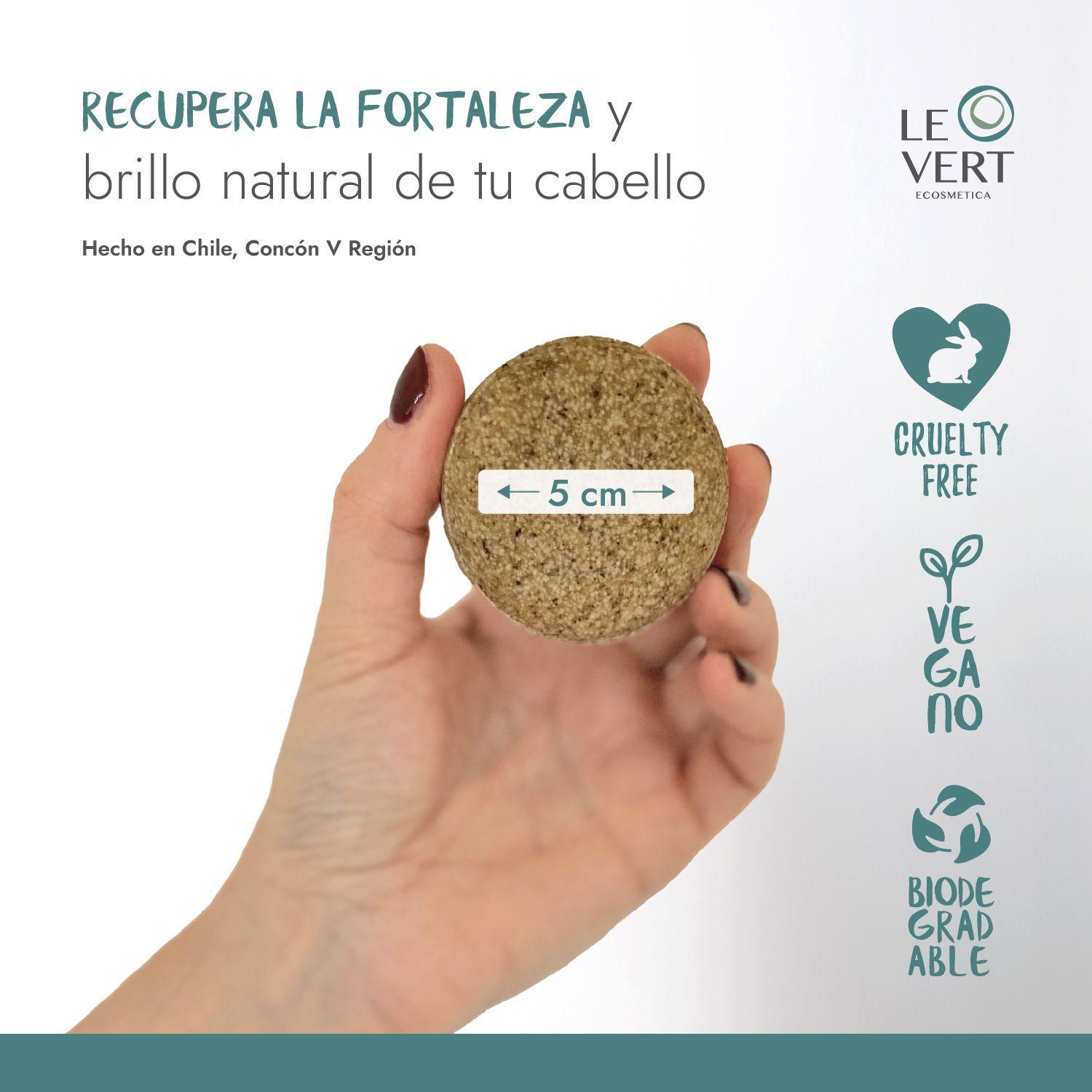 Shampoo en Barra Le Vert Cabello Graso-2