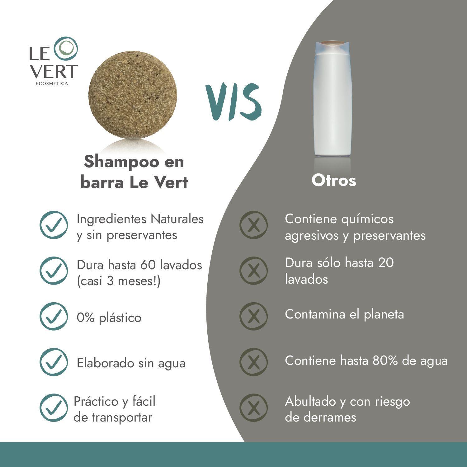 Shampoo en Barra Le Vert Cabello Graso-4