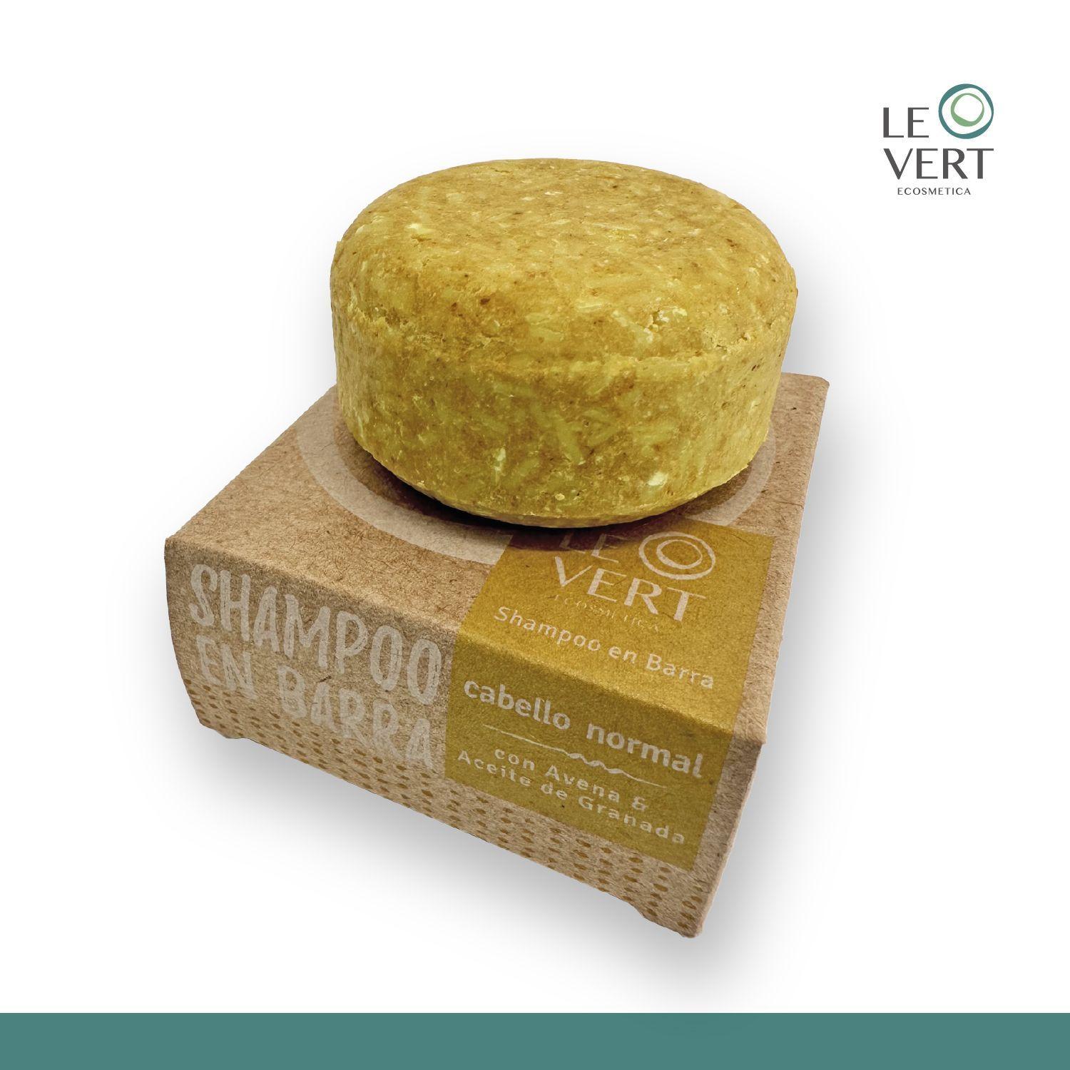 Shampoo en Barra Le Vert Cabello Normal-0
