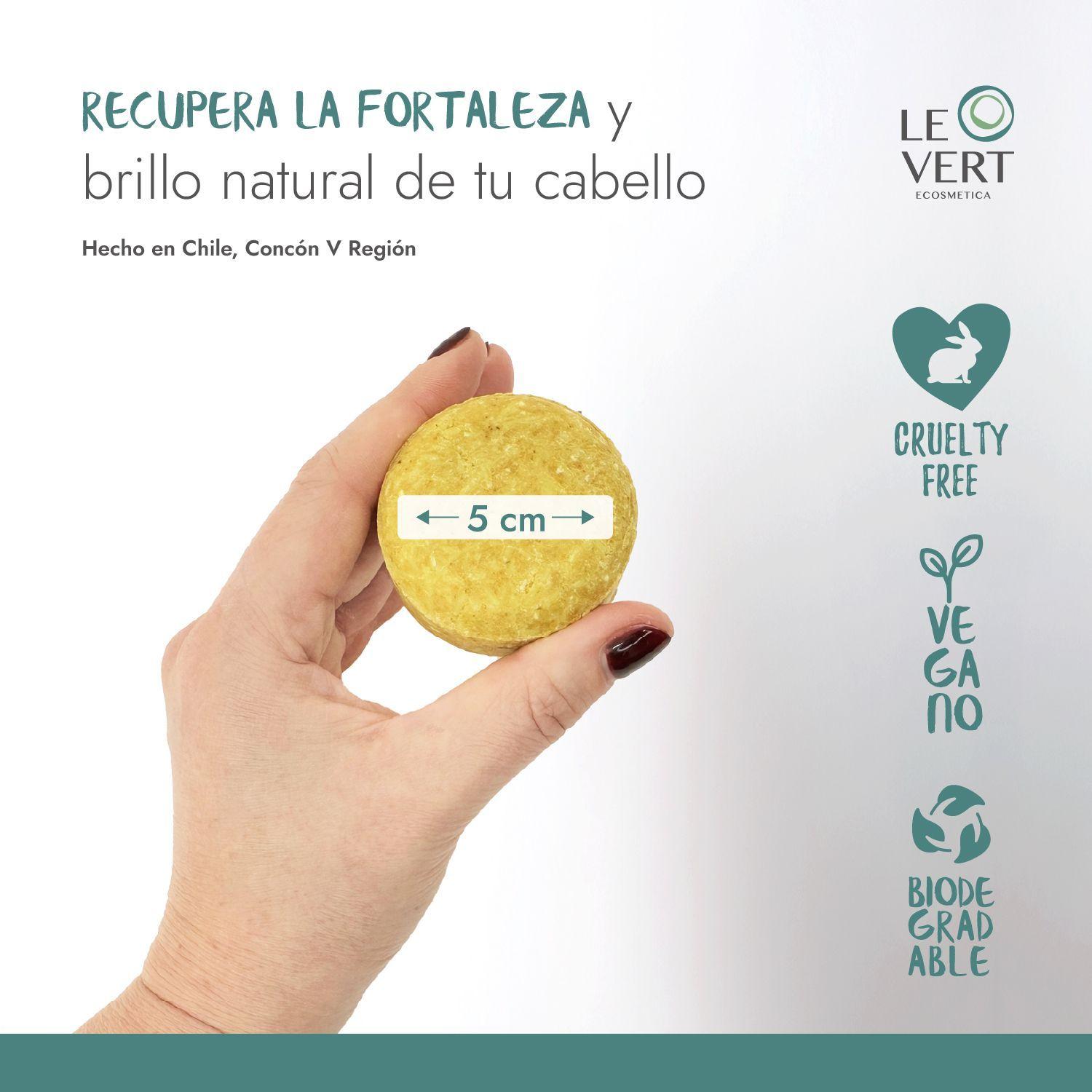 Shampoo en Barra Le Vert Cabello Normal-2
