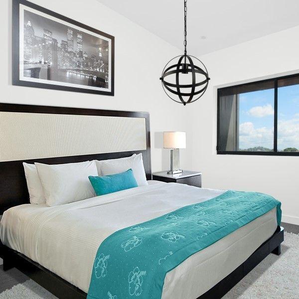 Lampara Colgante Metal Negra Bola Vintage Industrial -2