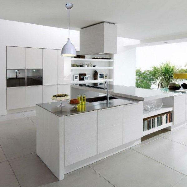 Lampara Colgante Metal Blanca 1 Luz -1