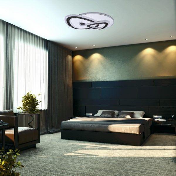 Lampara De Techo Led Multiluz 130w Metal Y Acrilico Control remoto -4
