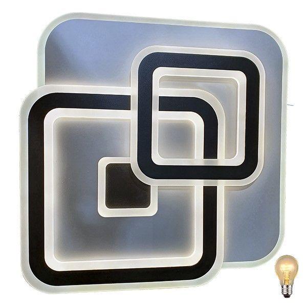 Lampara De Techo Led Multiluz 160w Metal Y Acrilico Control remoto -1