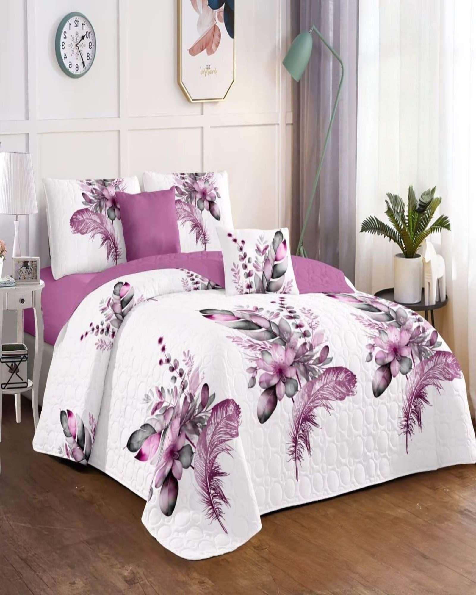 quilt cubrecama verano king V12-3