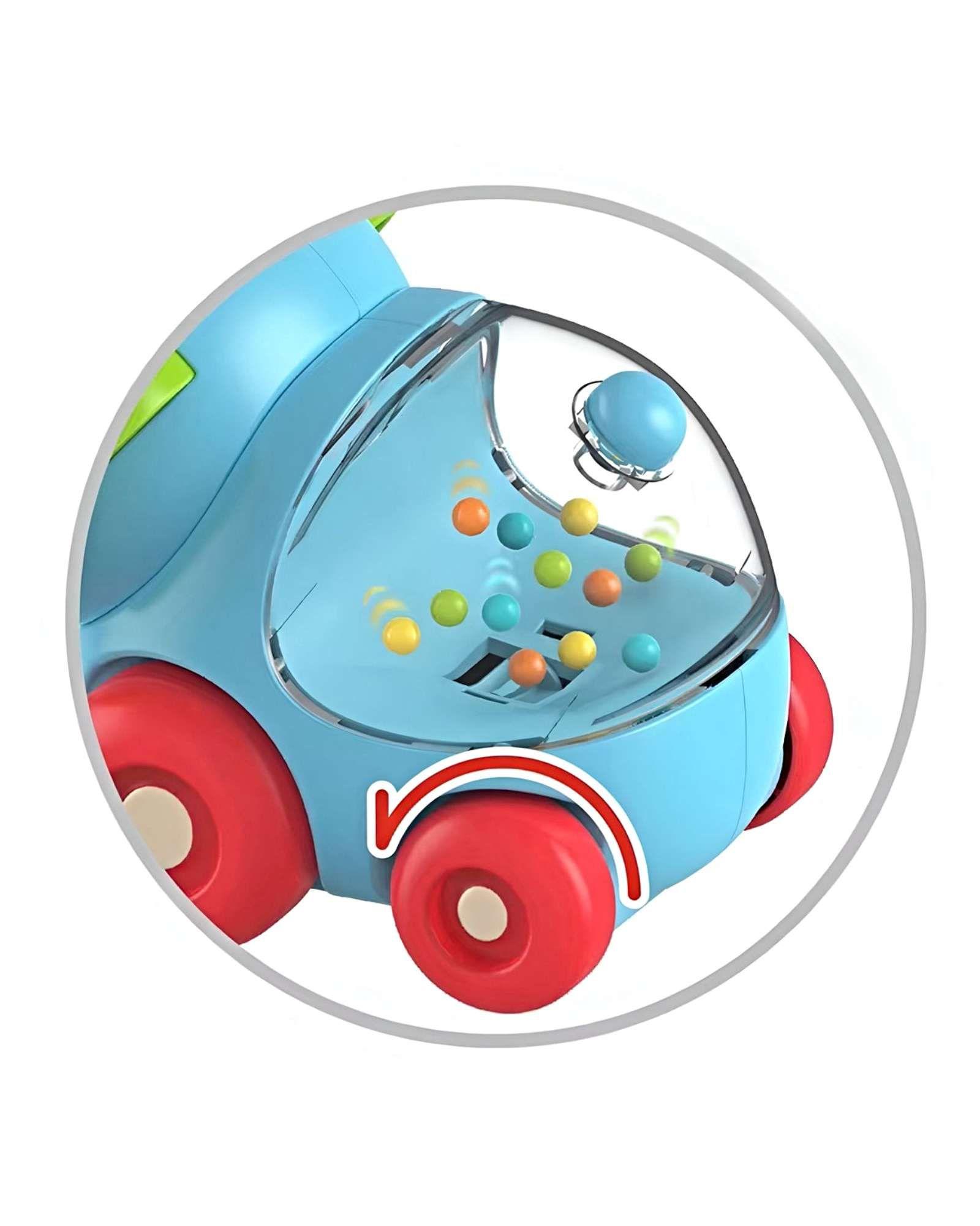 Pack de 4 Vehículos Infantiles con Diseño de Animales-3