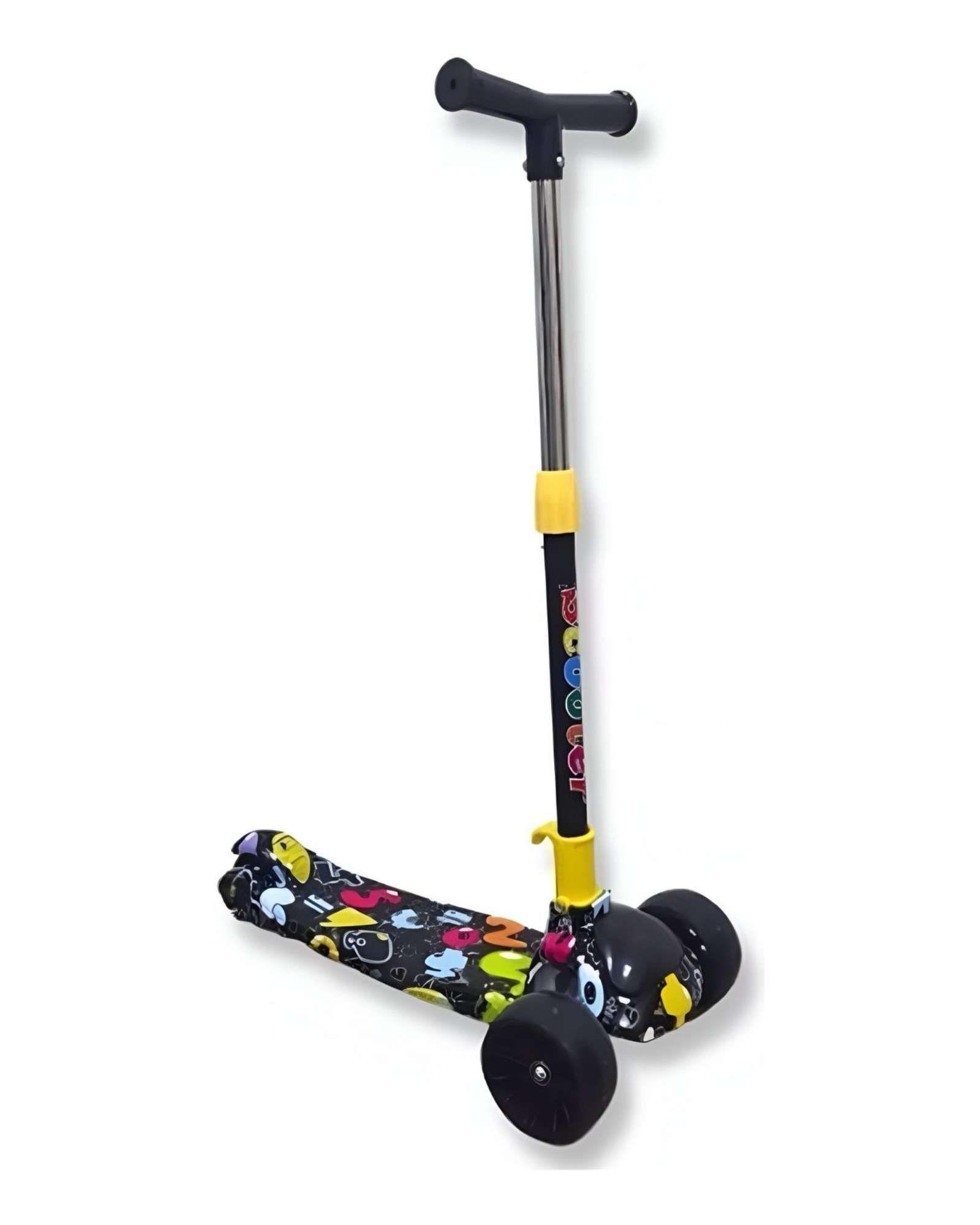 Scooter Infantil de 3 Ruedas con Luces LED multicolor 01-1