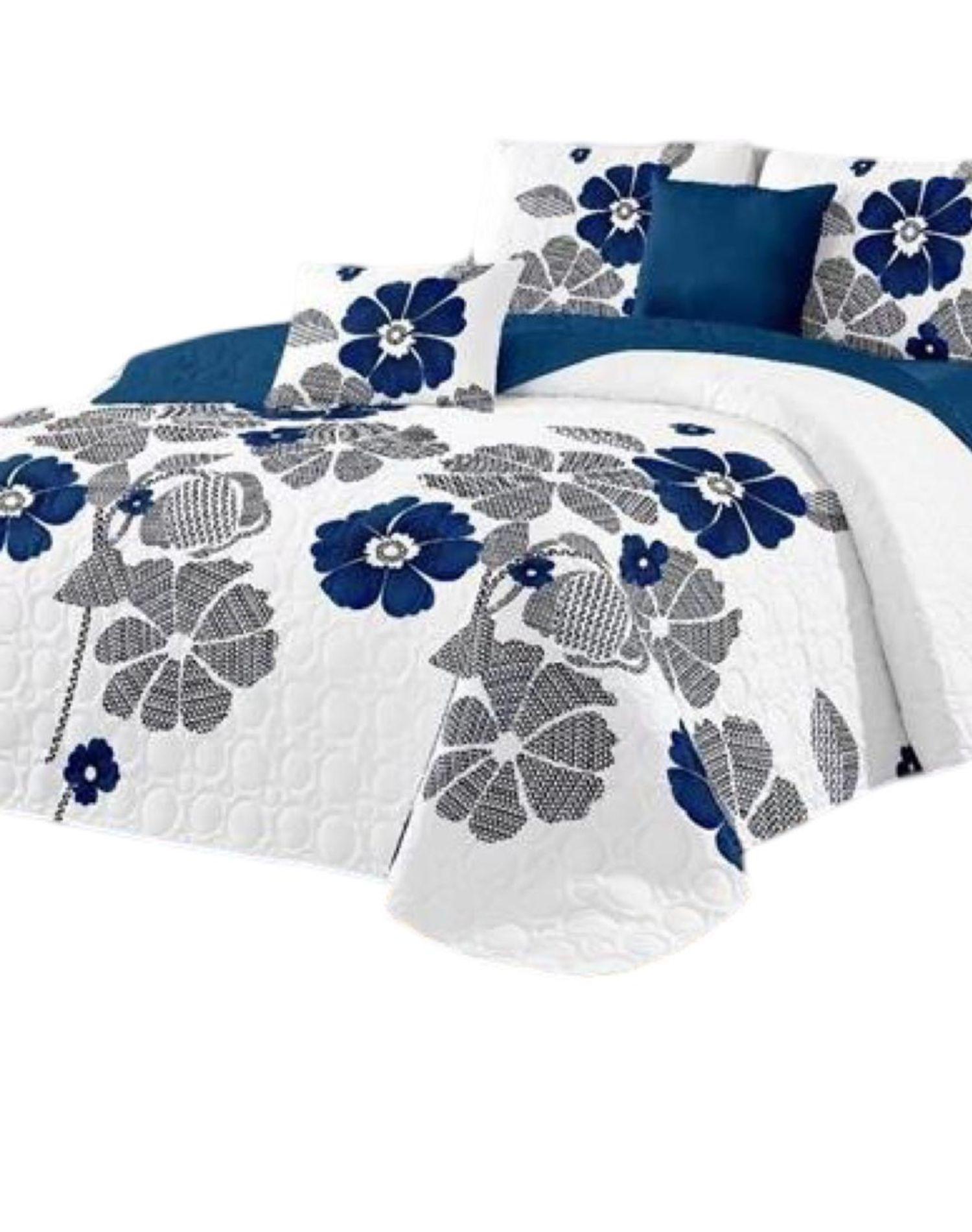 Cubrecama Quilt 2 Plazas+2 Fundas Verano Fresco 13n46-1