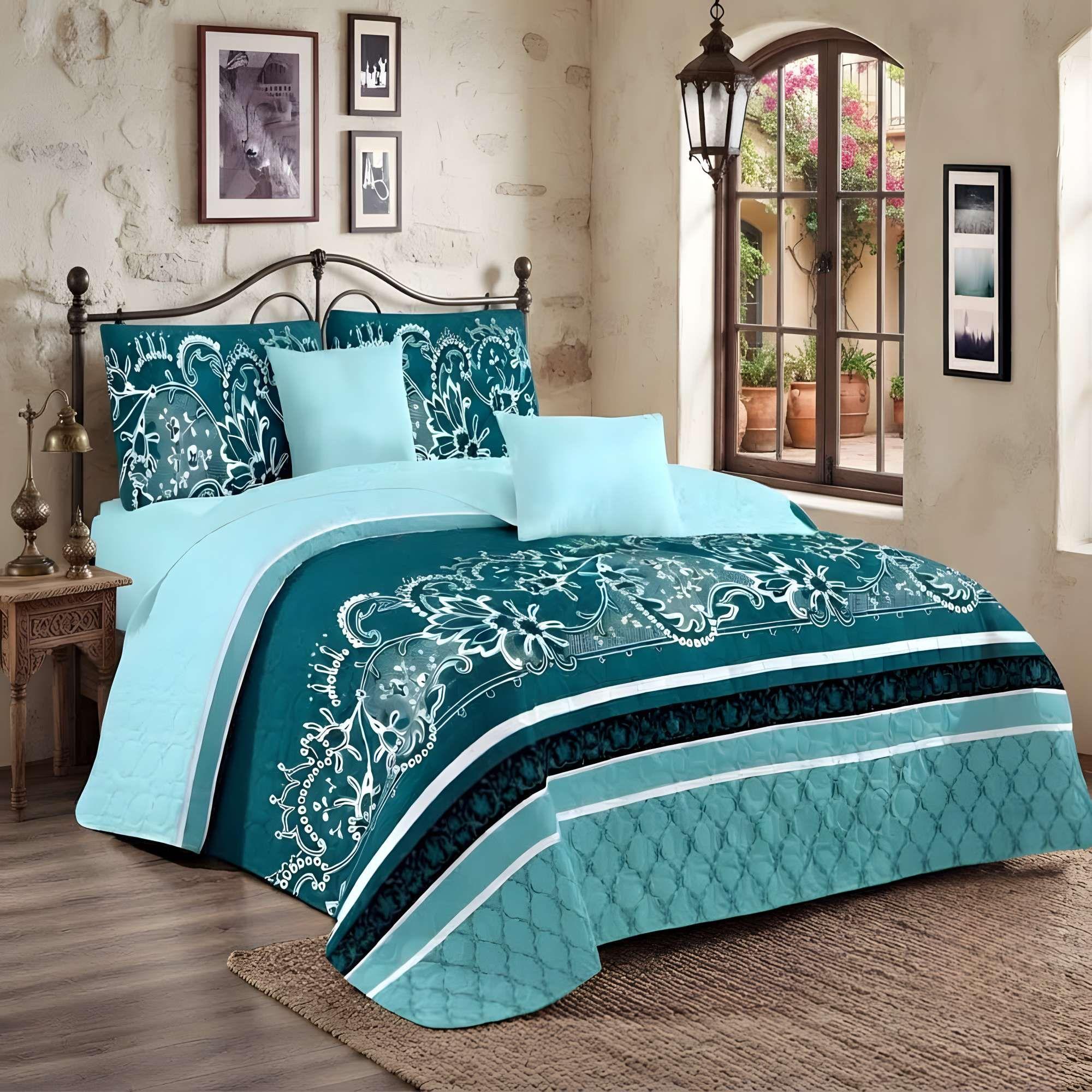 CUBRECAMA DE VERANO CON DISEÑO KING B15-2