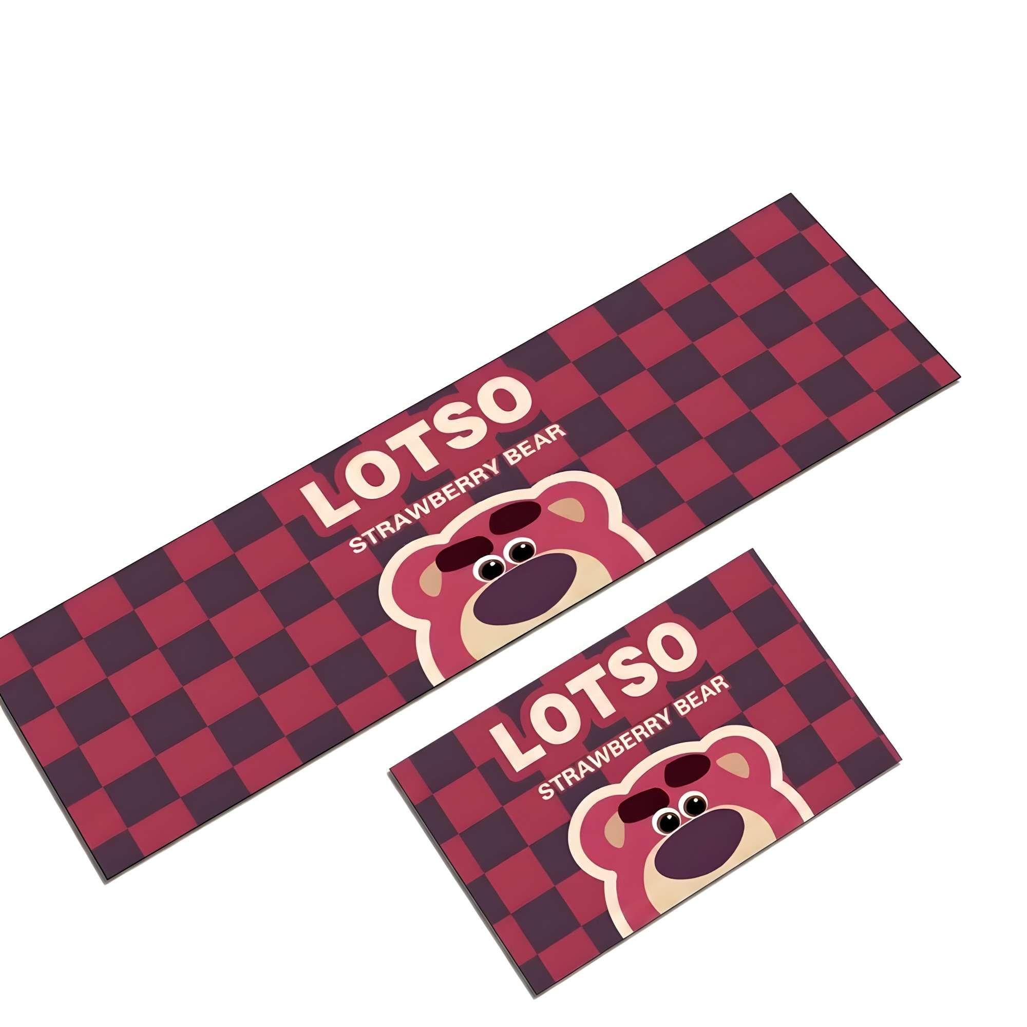 SET DE 2 ALFOMBRAS DE GOMA MINIMALISTAS PARA COCINA B12-3
