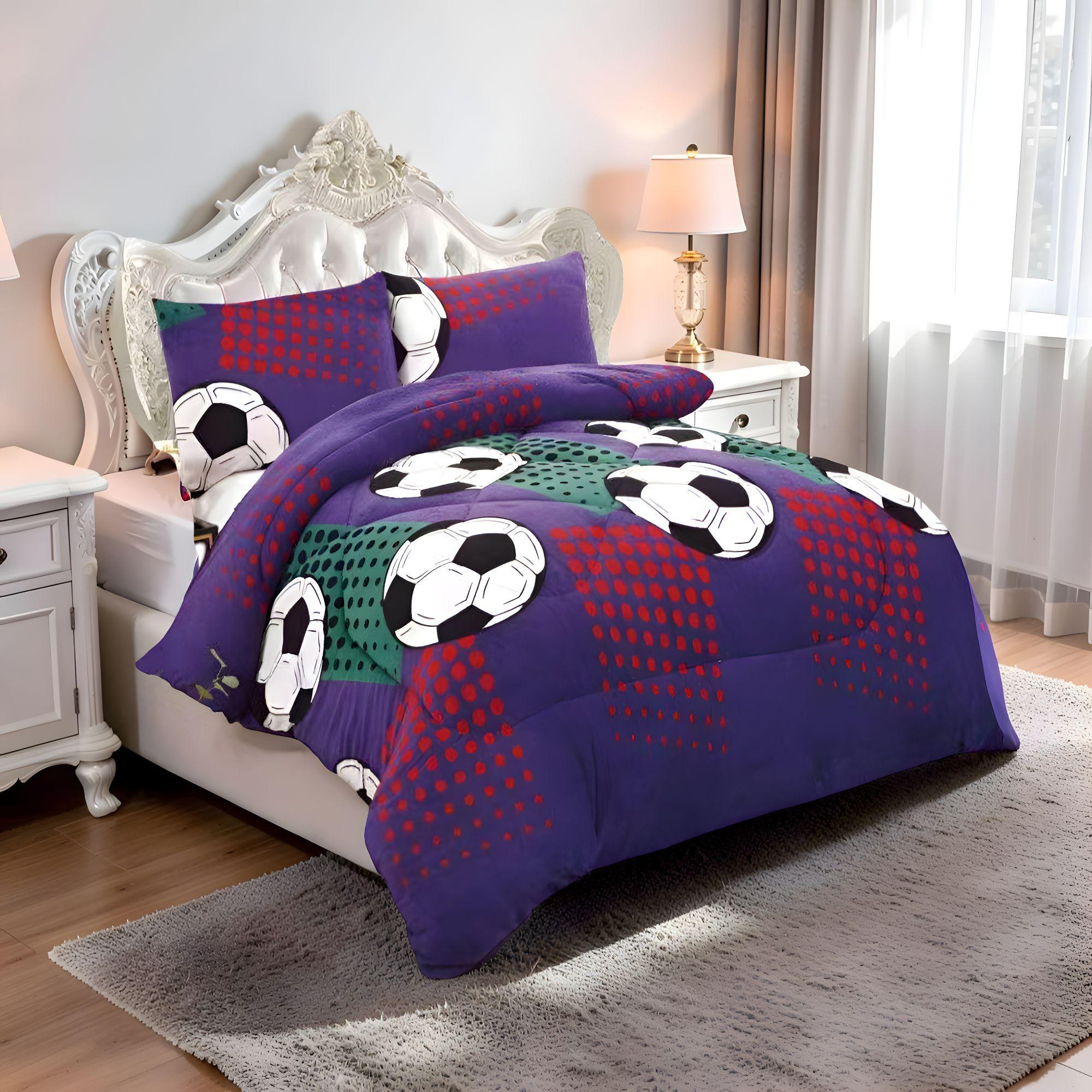 PLUMON INVIERNO CON DISEÑO PLAZA Y MEDIA 180CM X 230CM 4-0