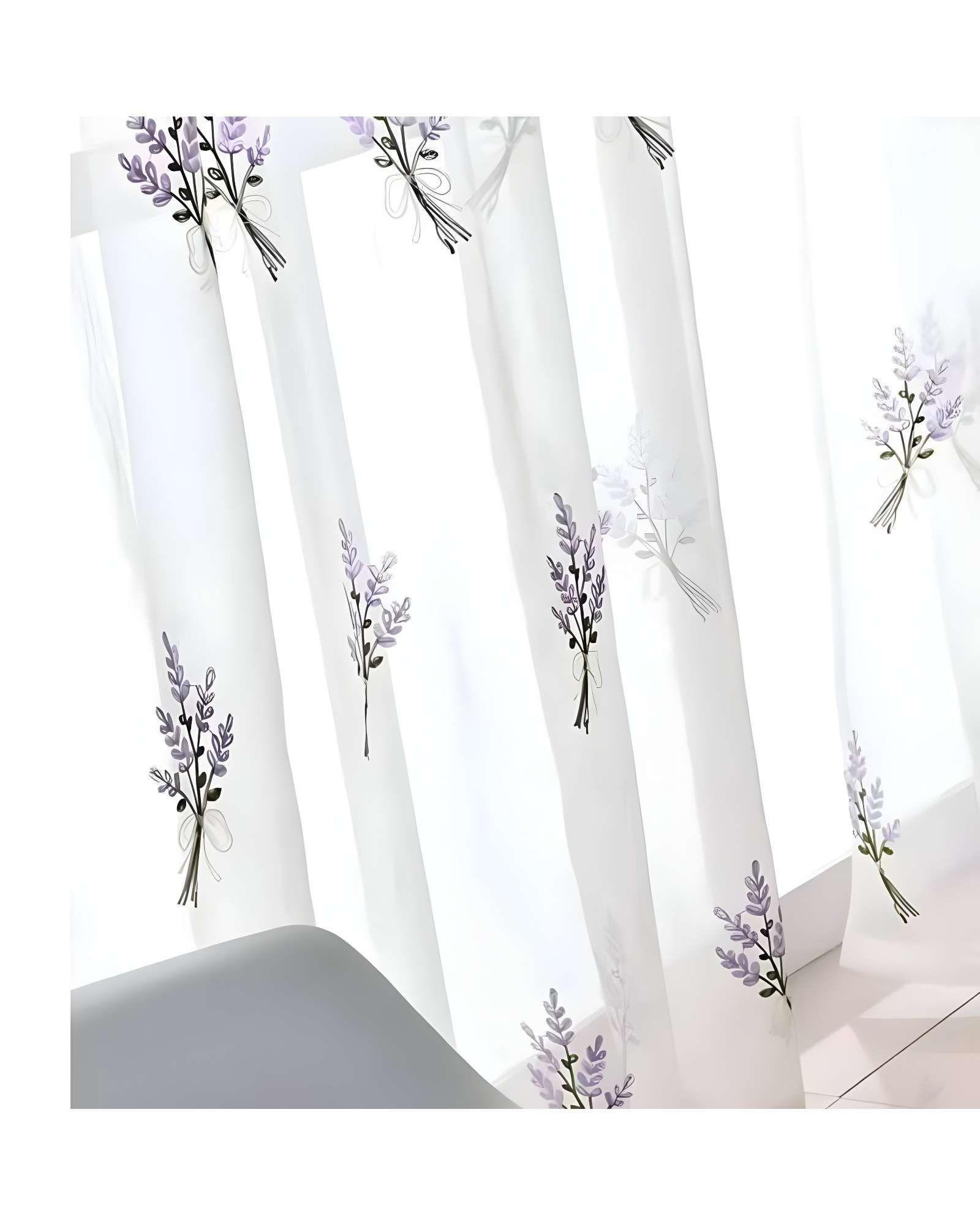 VISILLO CORTINA LAVANDA 140x230 Cm 2 PAÑOS-1