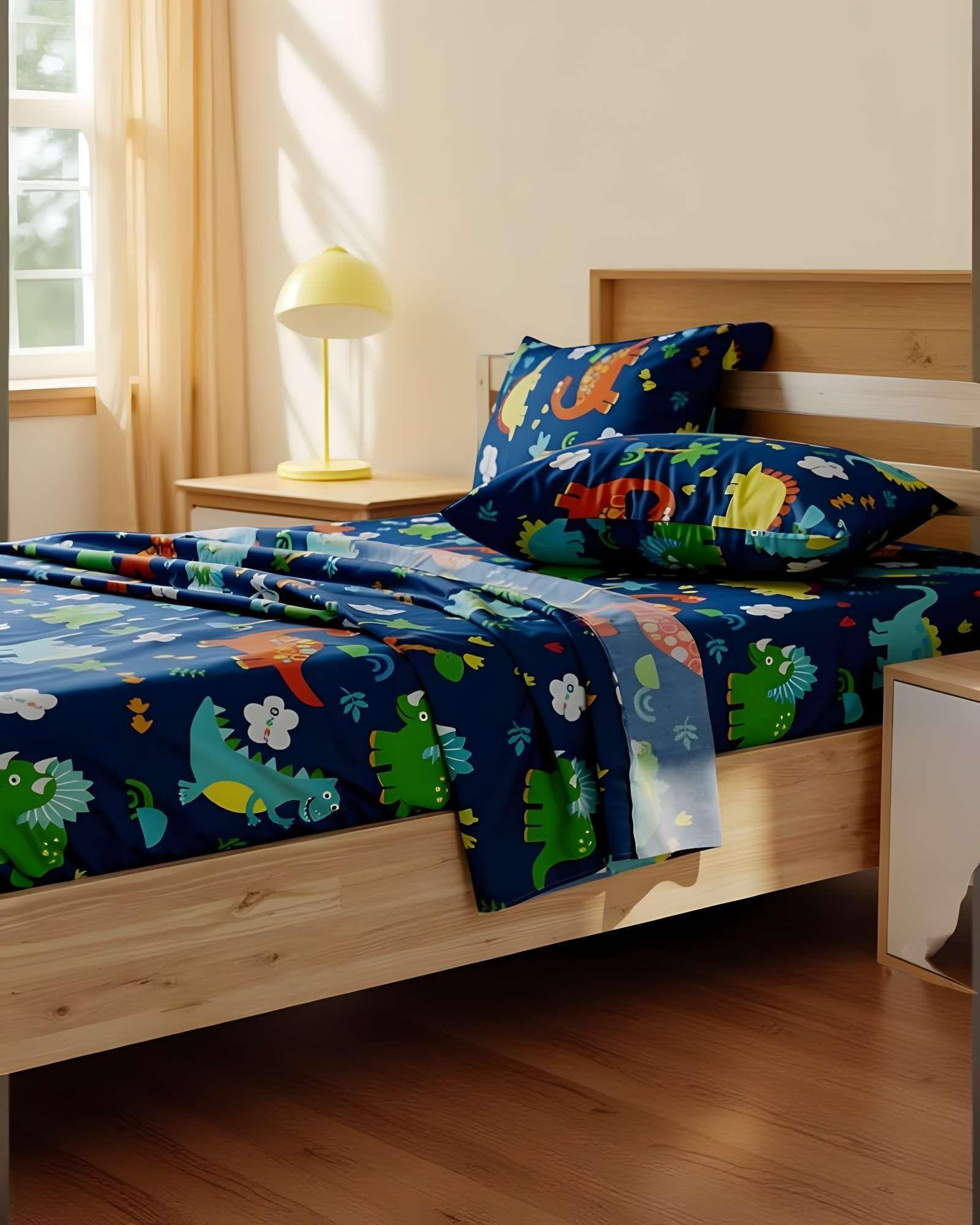 JUEGO DE SABANA INFANTIL DE 100 HILOS 1 PLAZA D5-2