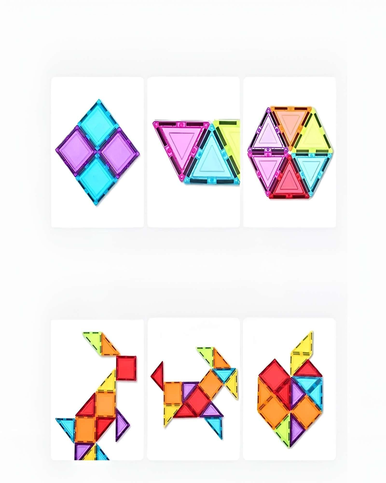 SET DE BLOQUES MAGNÉTICOS PACKING Y AUTOS DE 68 PIEZAS-3