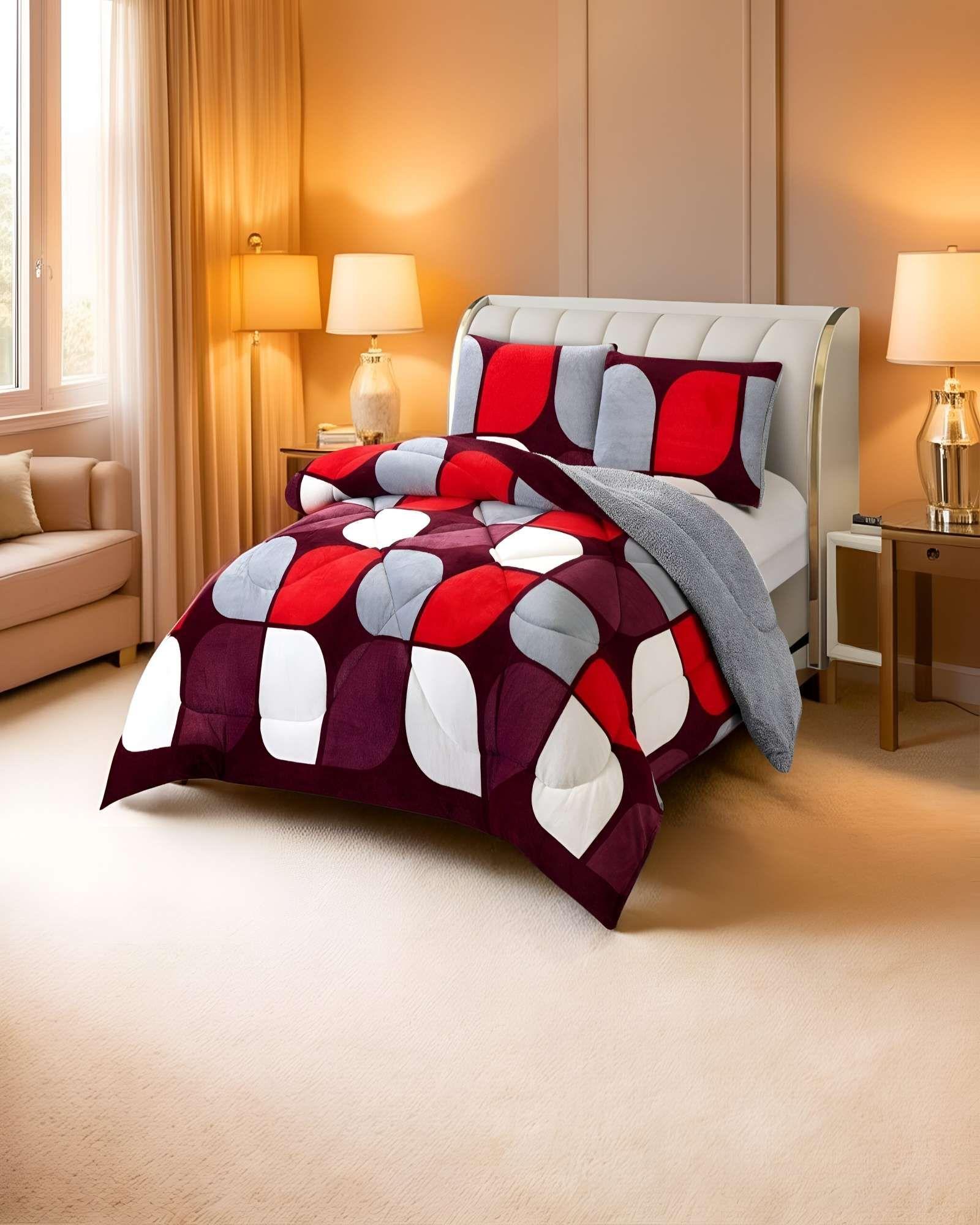 COBERTOR PLUSH CON CHIPORRO 2 PLAZAS 230X250CM MULTICOLOR C6-2