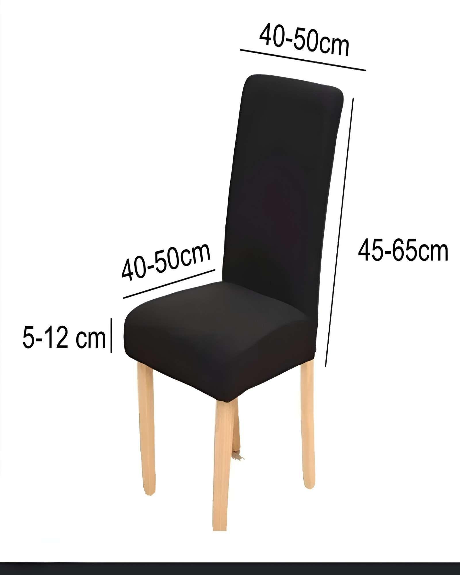 PACK DE 6 FUNDAS PARA SILLA ELASTICADAS CON DISEÑO ESTAMPADO F22-4