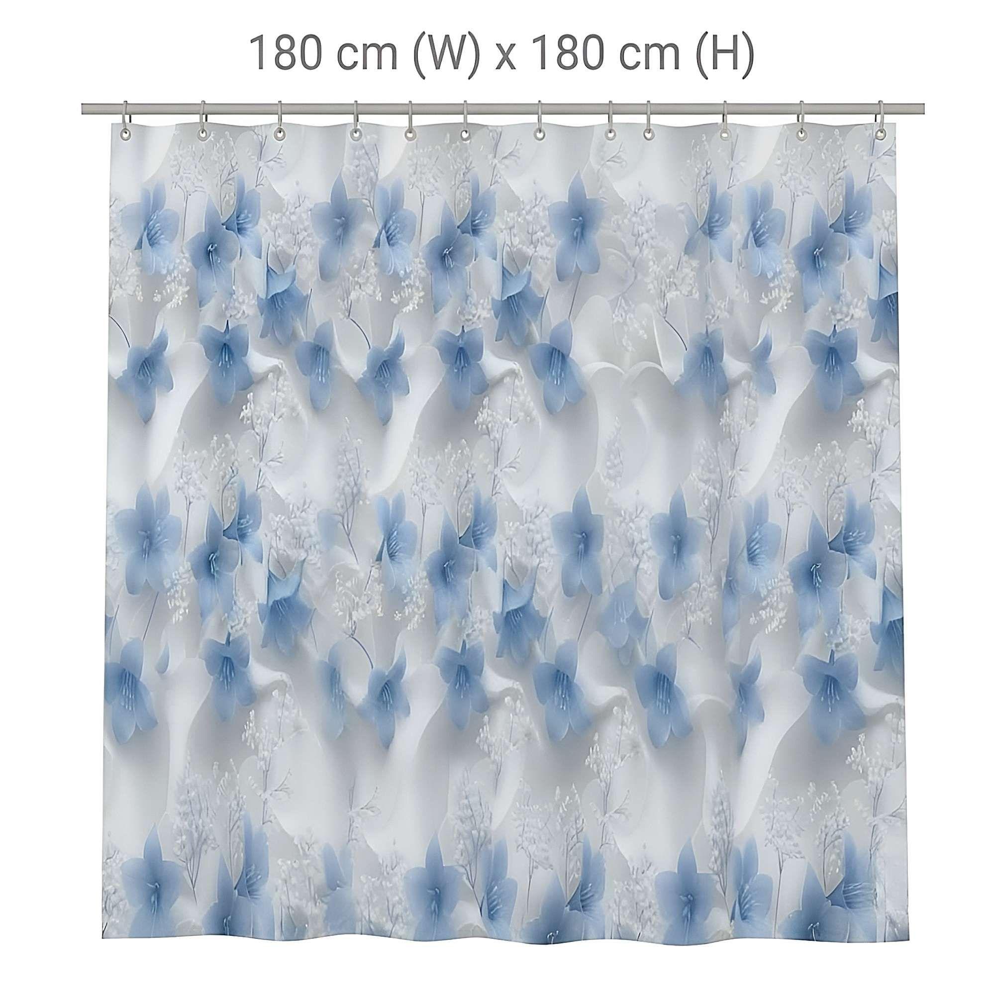 CORTINA DE BAÑO CON FORRO 180X180 CM CB28-1