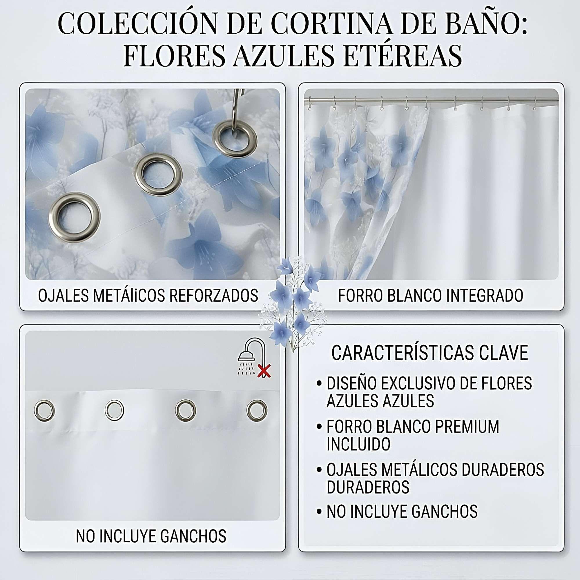 CORTINA DE BAÑO CON FORRO 180X180 CM CB28-3