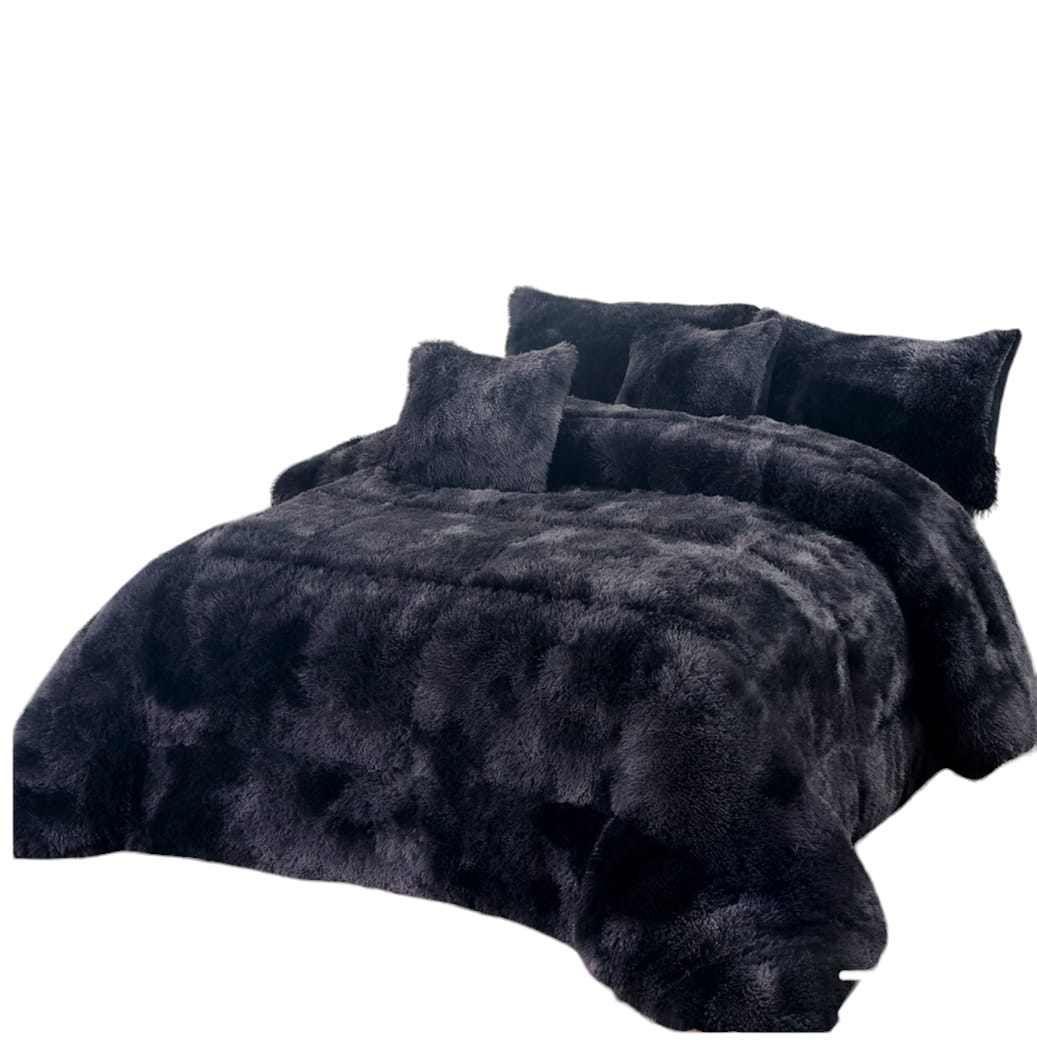 PLUMON CON CHIPORRO PELUDO 2P - NEGRO-1