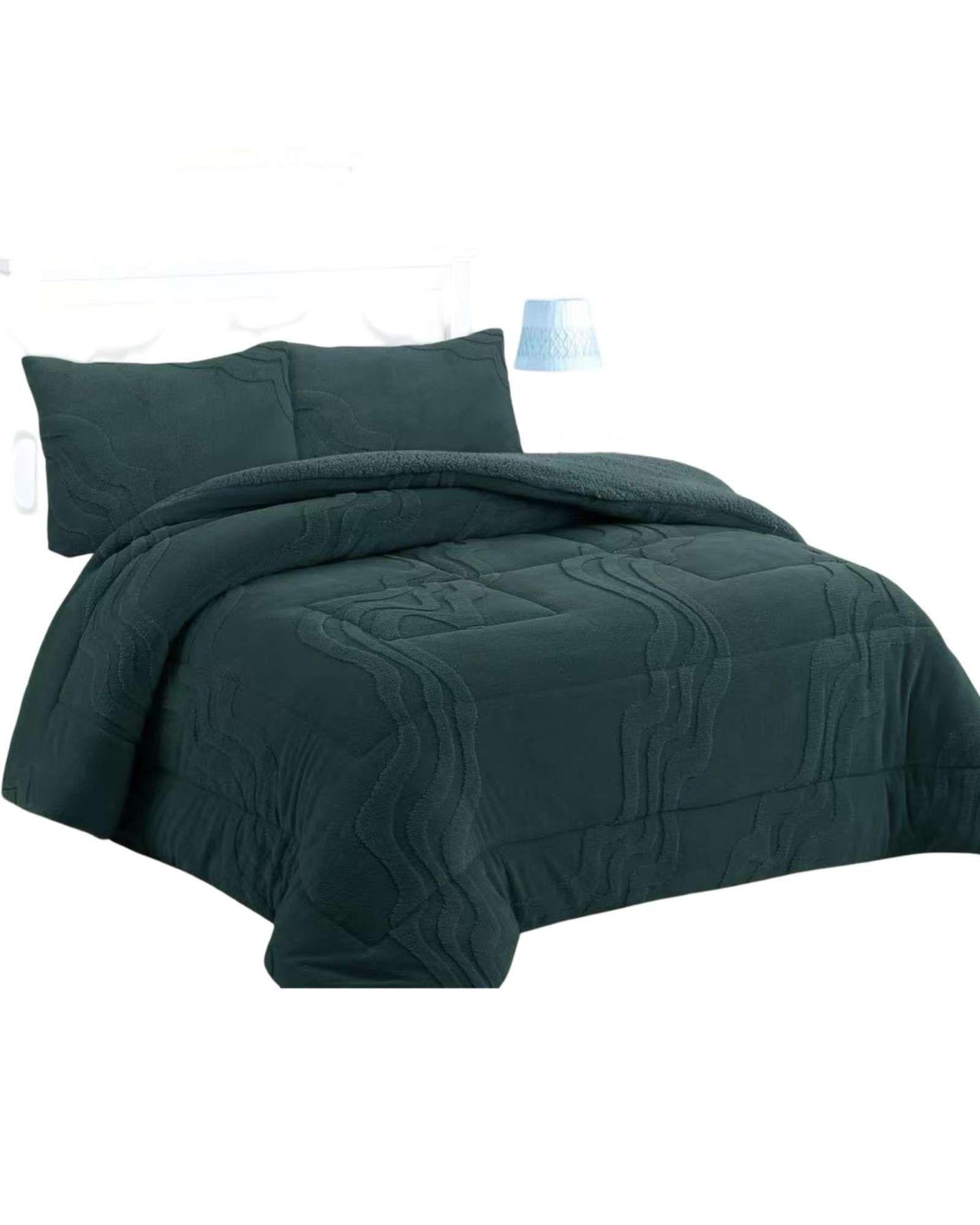 CUBRECAMA DISEÑO 2025 CON CHIPORRO SUPER KING 250 CM X 270 CM GRAFITO-0