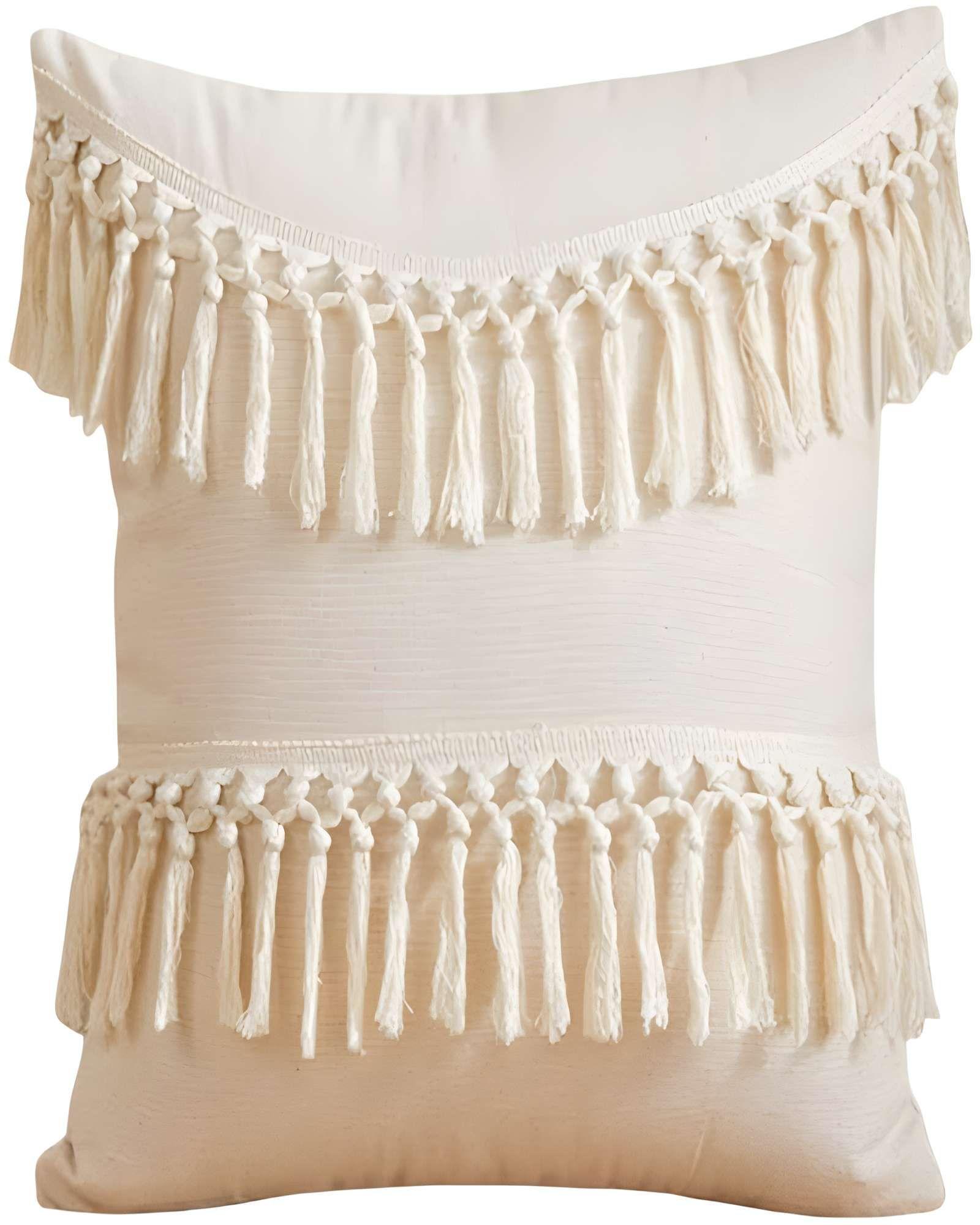 SET DE 4 FUNDAS DE COJIN FLECO LINO 45X45 BEIGE 01-1