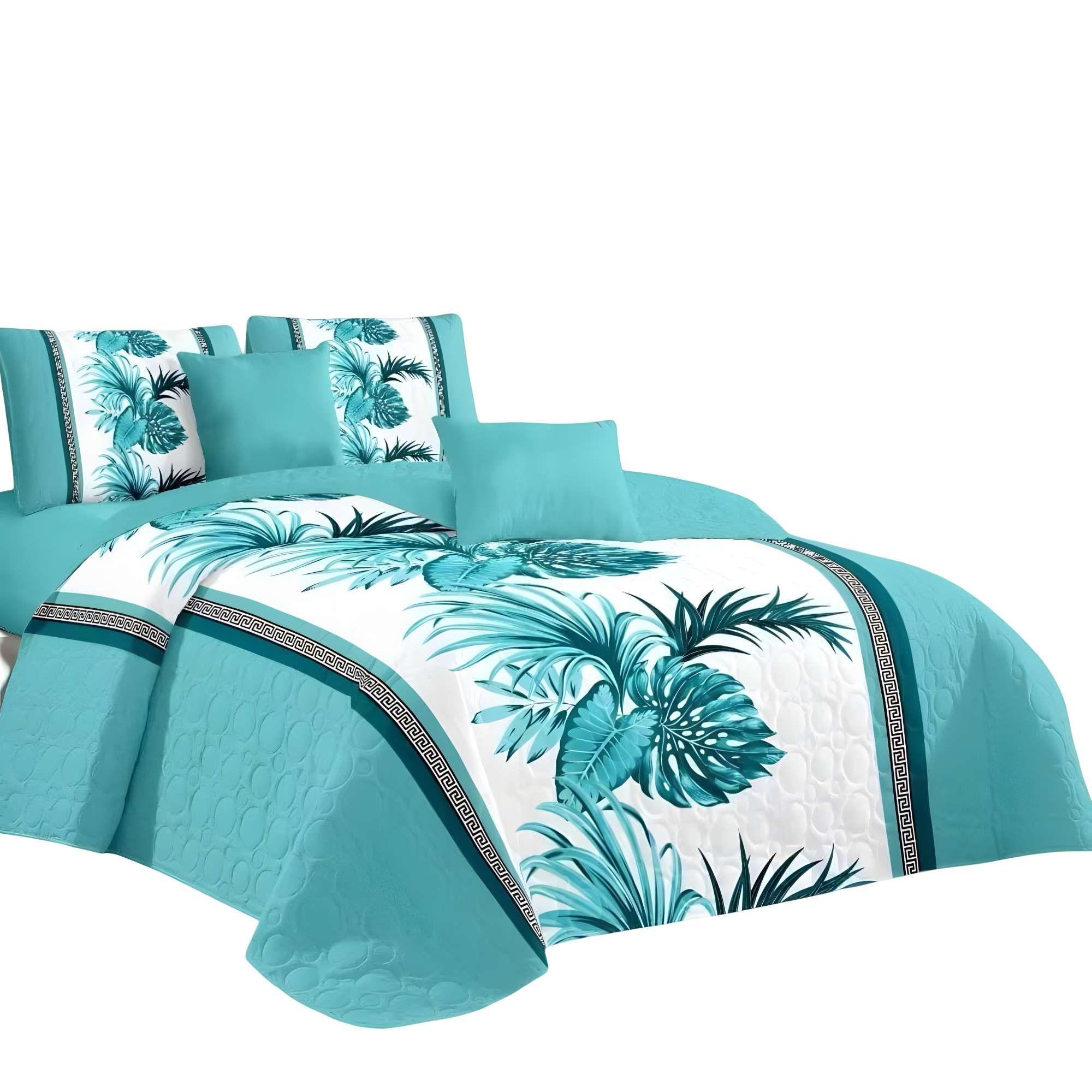 CUBRECAMA DE VERANO CON DISEÑO 2 PLAZA B27-3