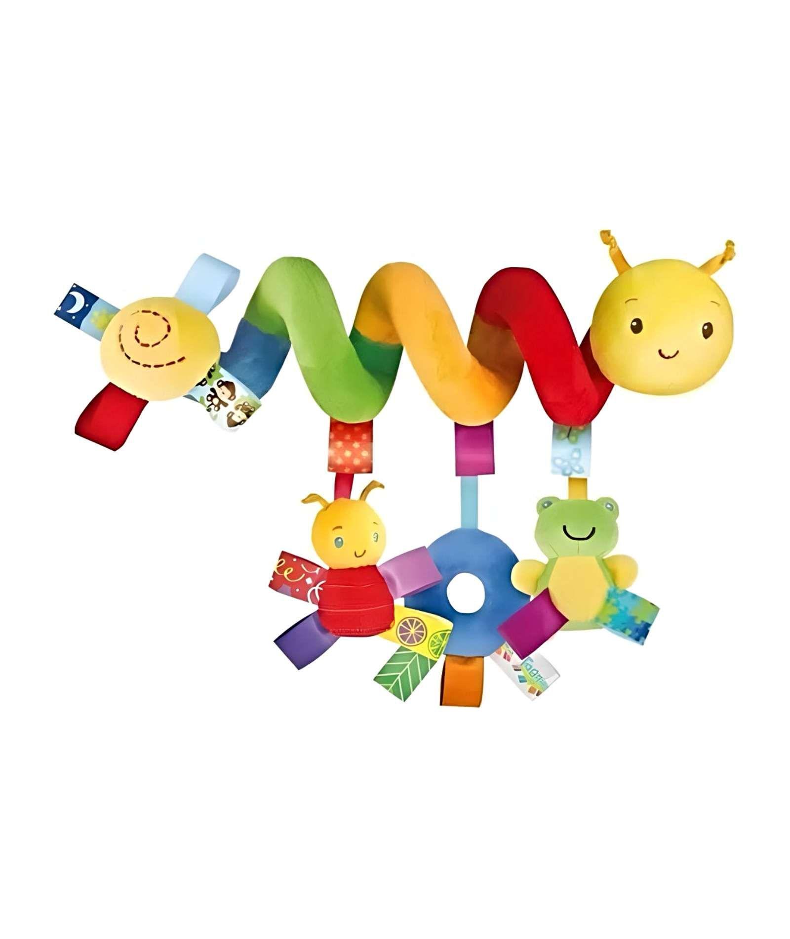 Sonajero Espiral Sensorial para Bebés: Estimulación Visual y Auditiva-2