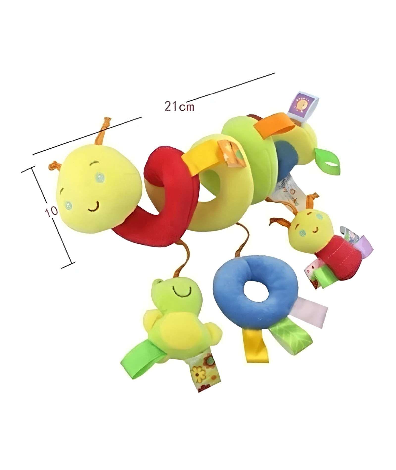 Sonajero Espiral Sensorial para Bebés: Estimulación Visual y Auditiva-3