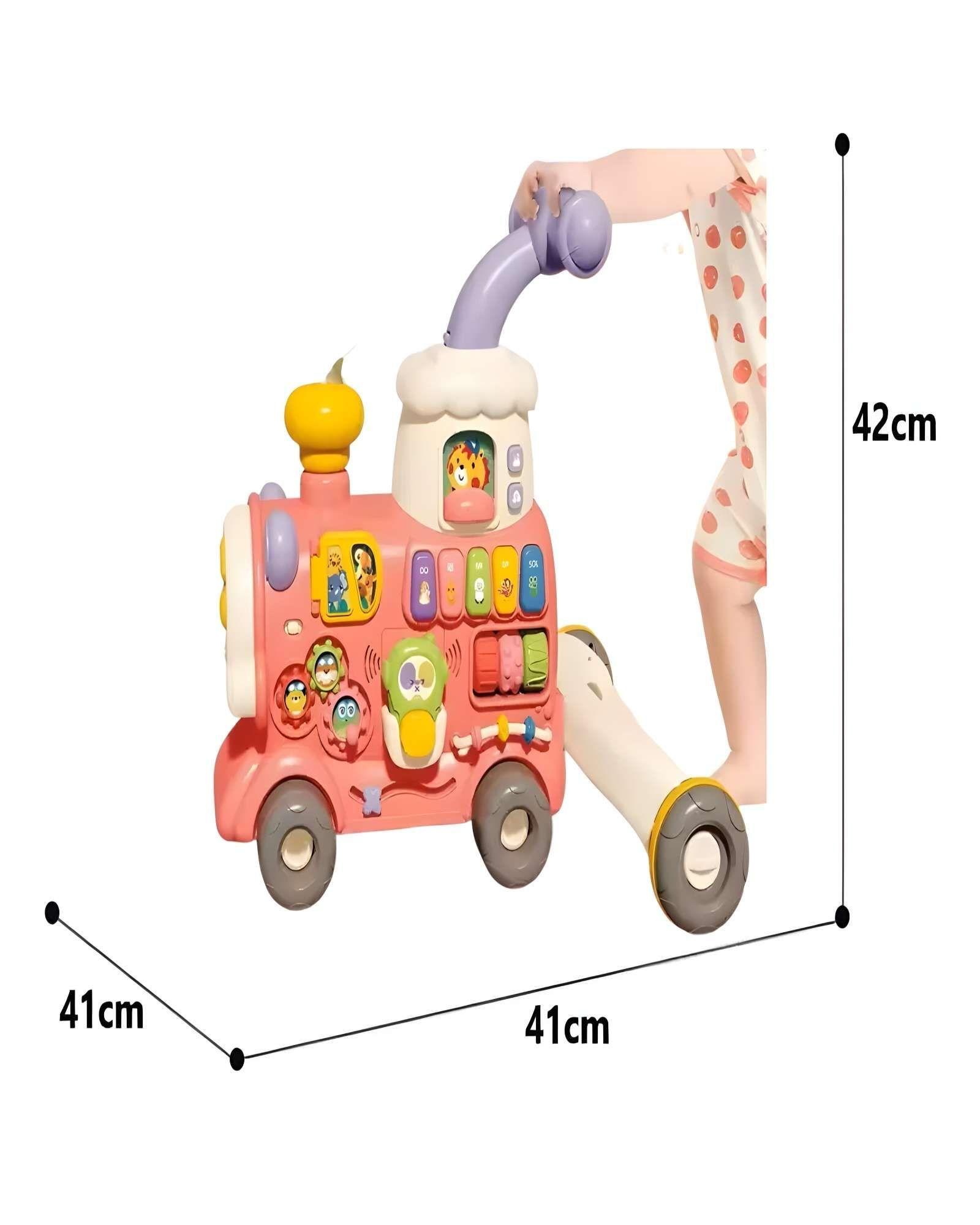 CAMINADOR PARA BEBE 5 EN 1 ROSADO-4