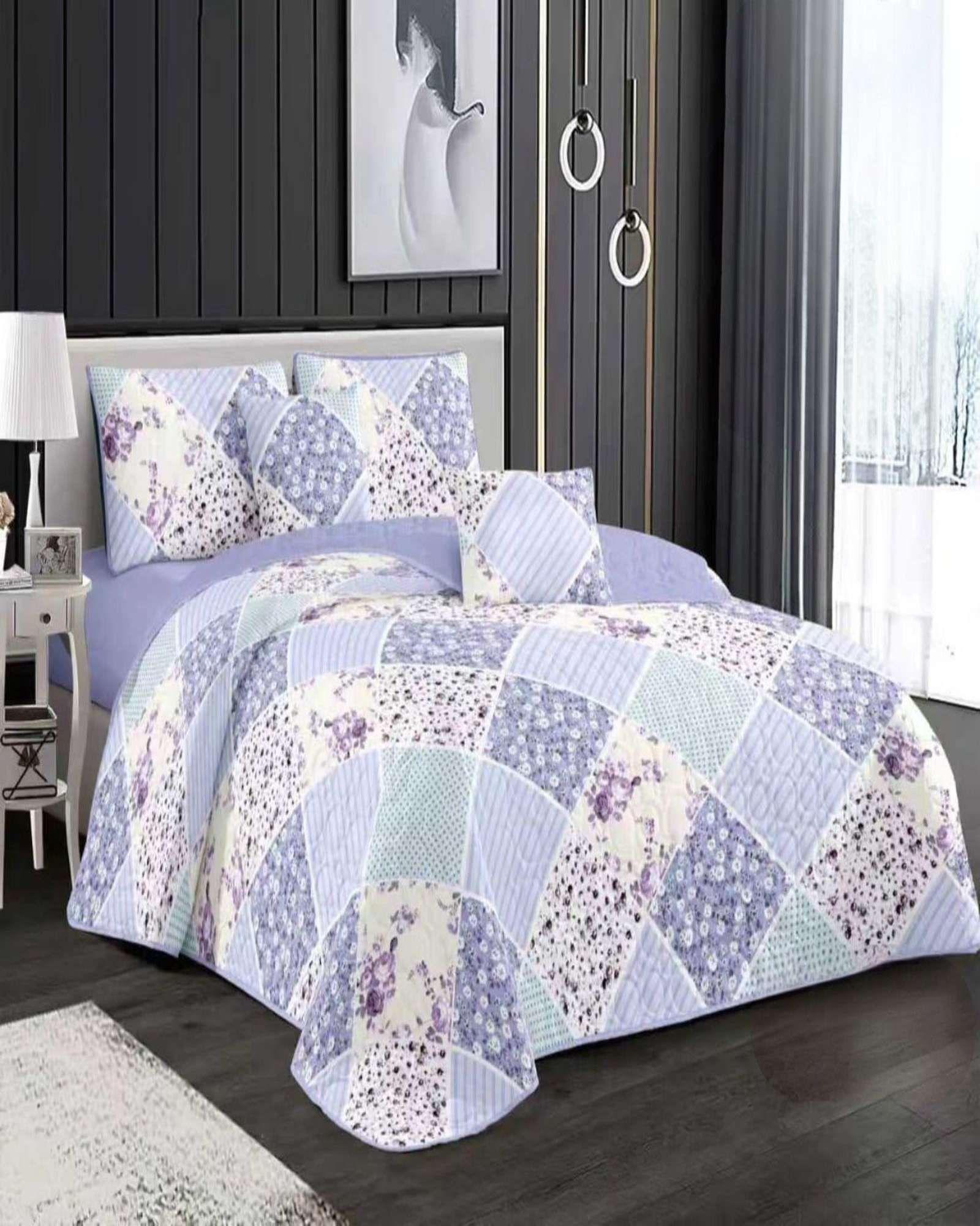 quilt cubrecama verano king V04-3