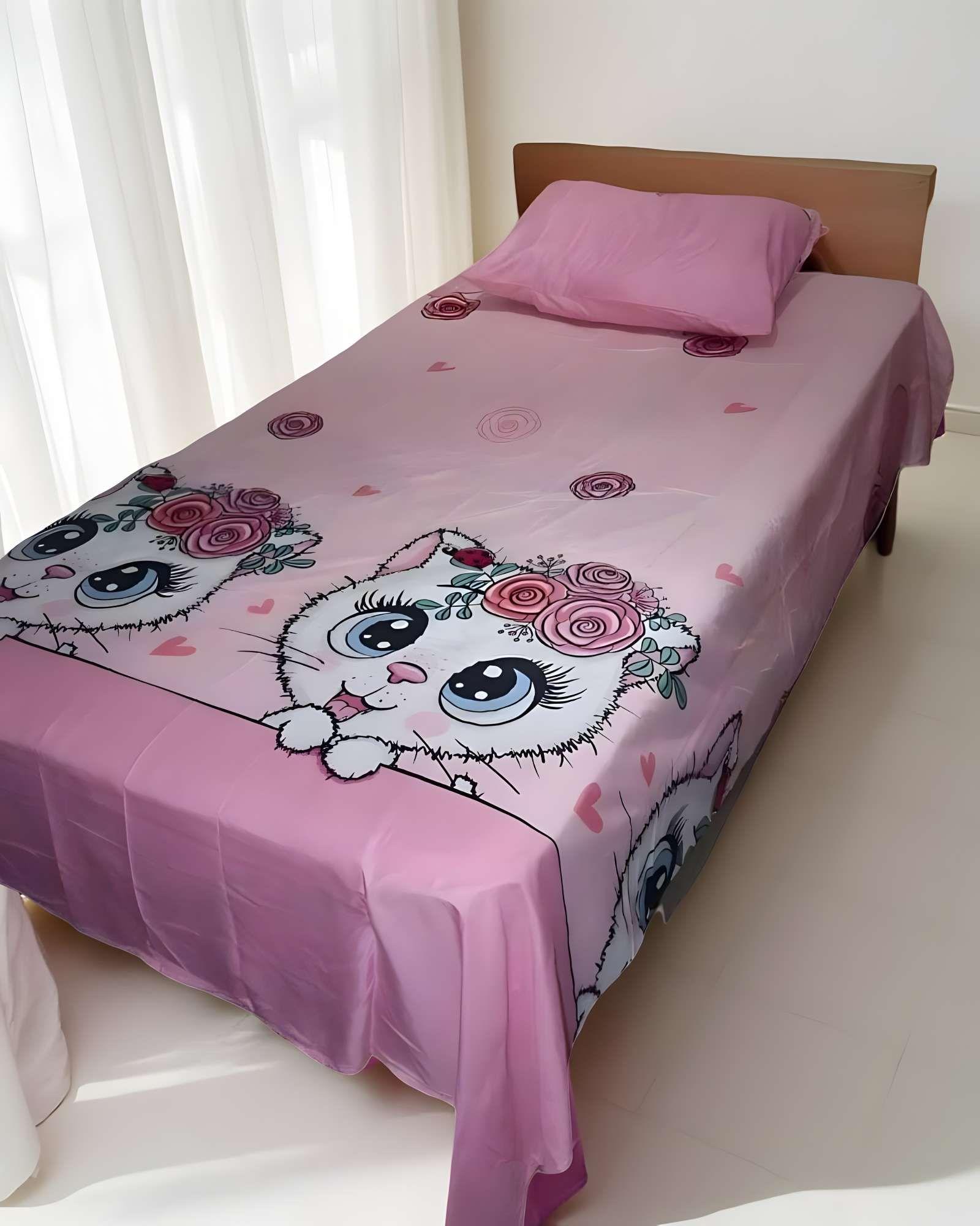 JUEGO DE SABANA INFANTIL DE 100 HILOS 1.5 PLAZAS D8-3