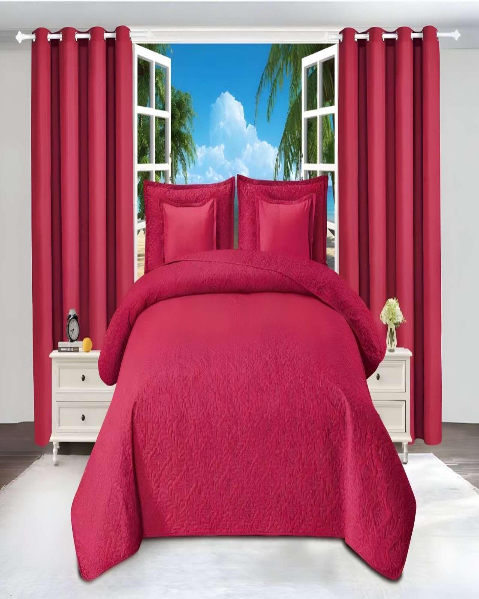 CUBRECAMA QUILT DELGADO CON 9 PIEZAS 2 PLAZAS 16-3