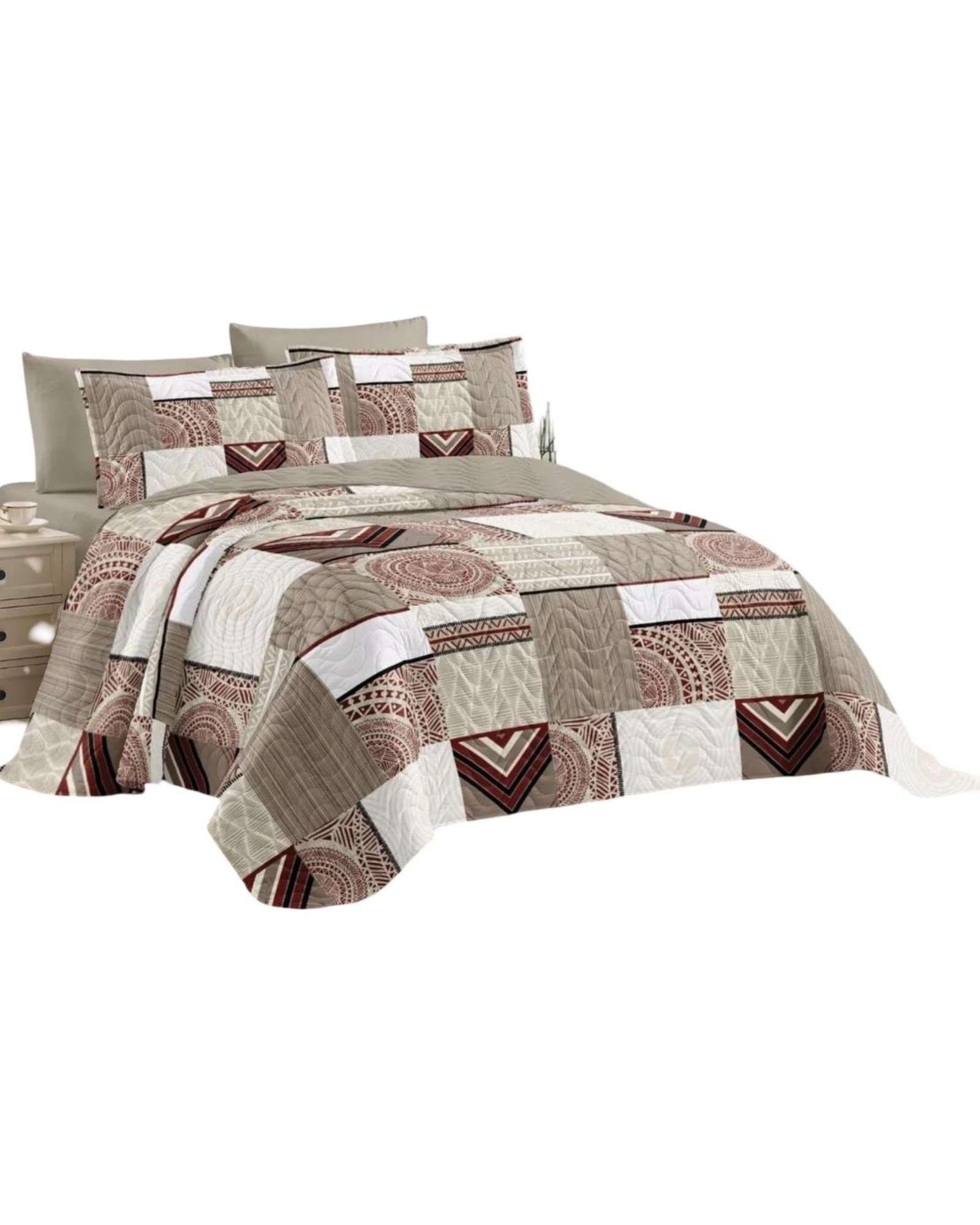 quilt cubrecama verano king V11-0