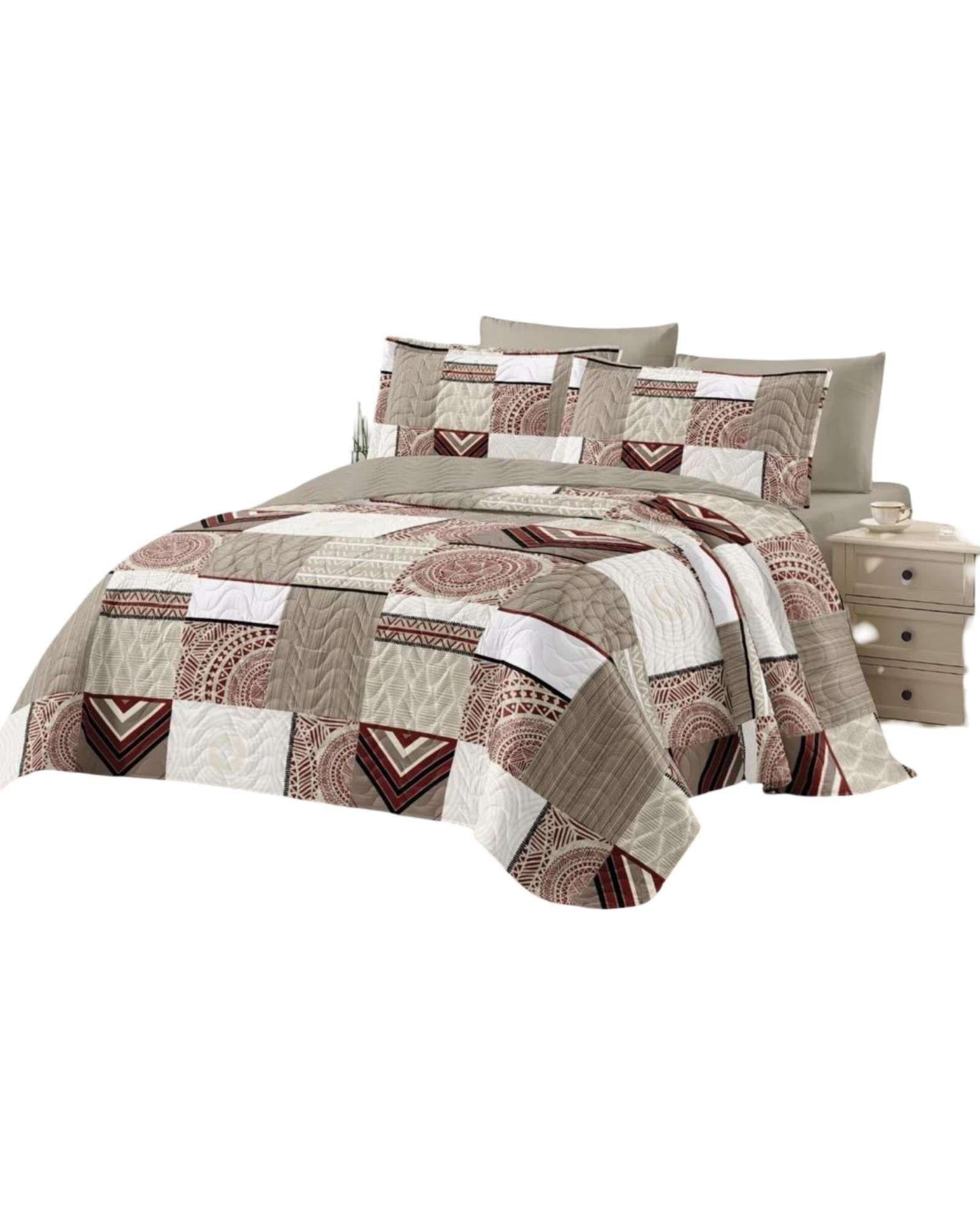 quilt cubrecama verano king V11-1