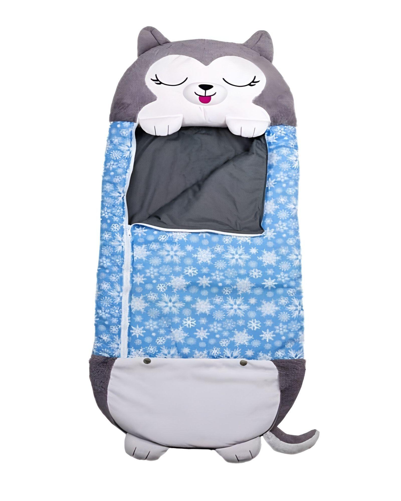 SACO EN FORMA DE GATITO PARA DORMIR COLOR GRIS -0