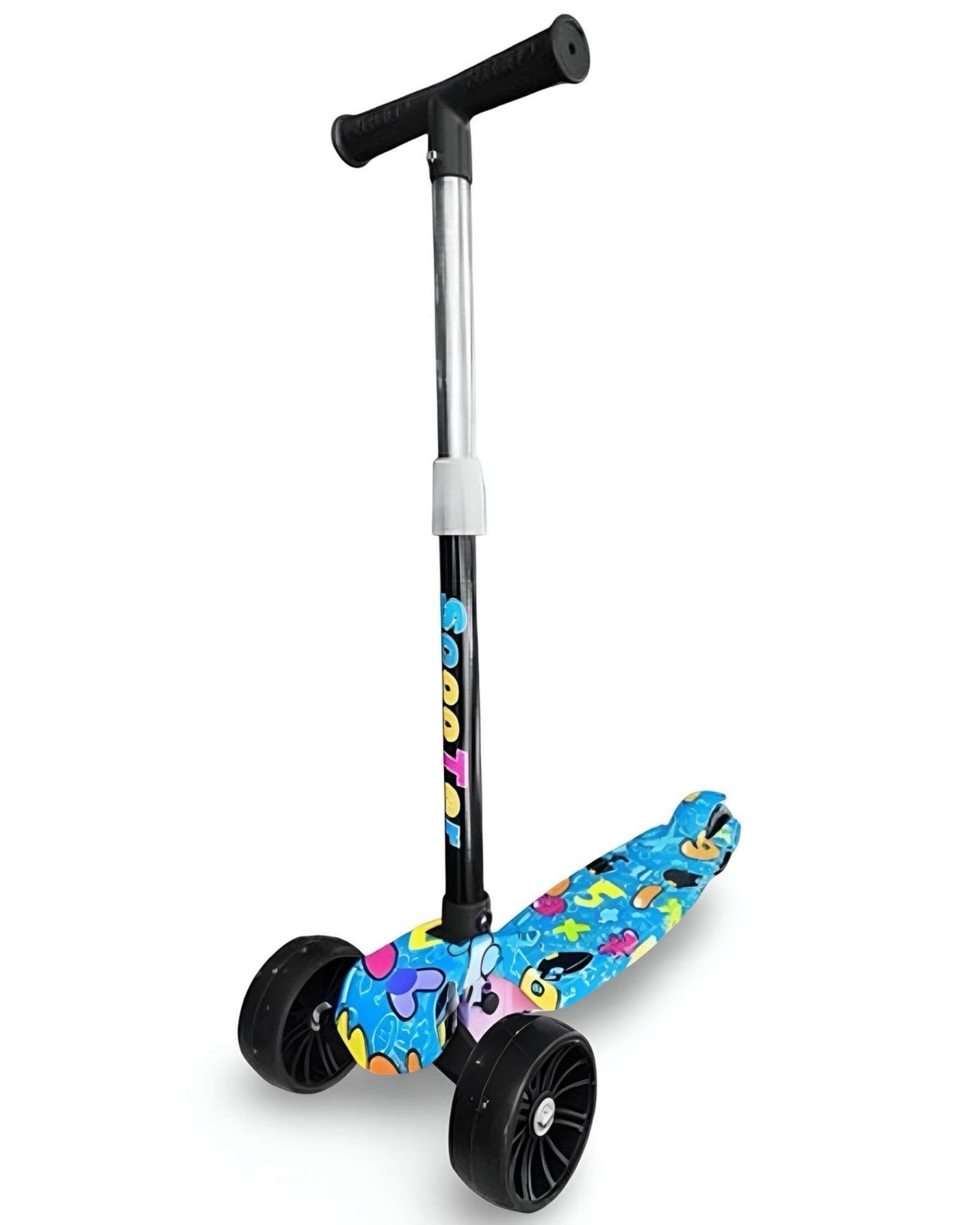Scooter Infantil de 3 Ruedas con Luces LED multicolor 04-1