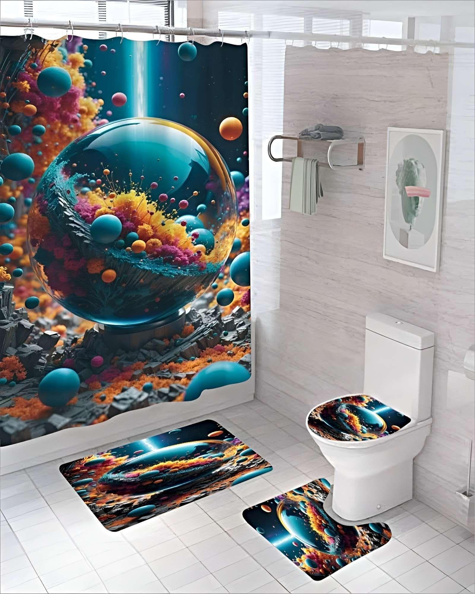 SET DE BAÑO COMPLETO MODELOS UNICOS 4 PIEZAS S01-2