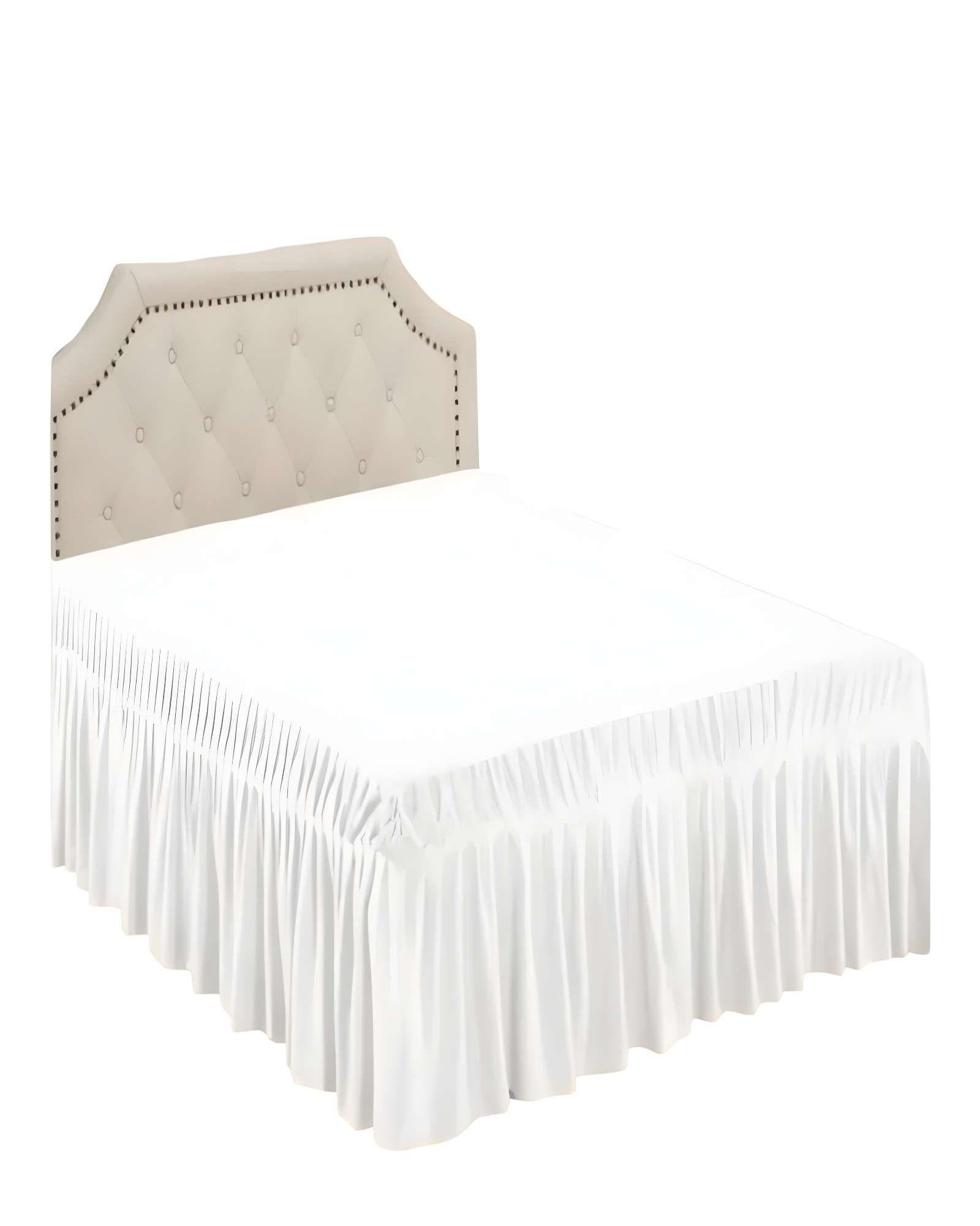 FALDON DE CAMA SIN FUNDA PLAZA Y MEDIA BLANCO-1