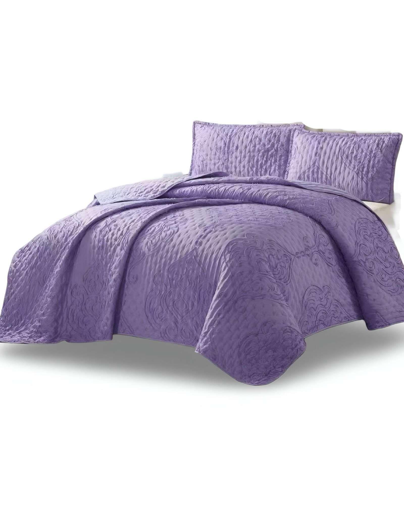 quilt cubrecama TUFTING DE LUJO SUAVE 2 PLAZAS 04-1