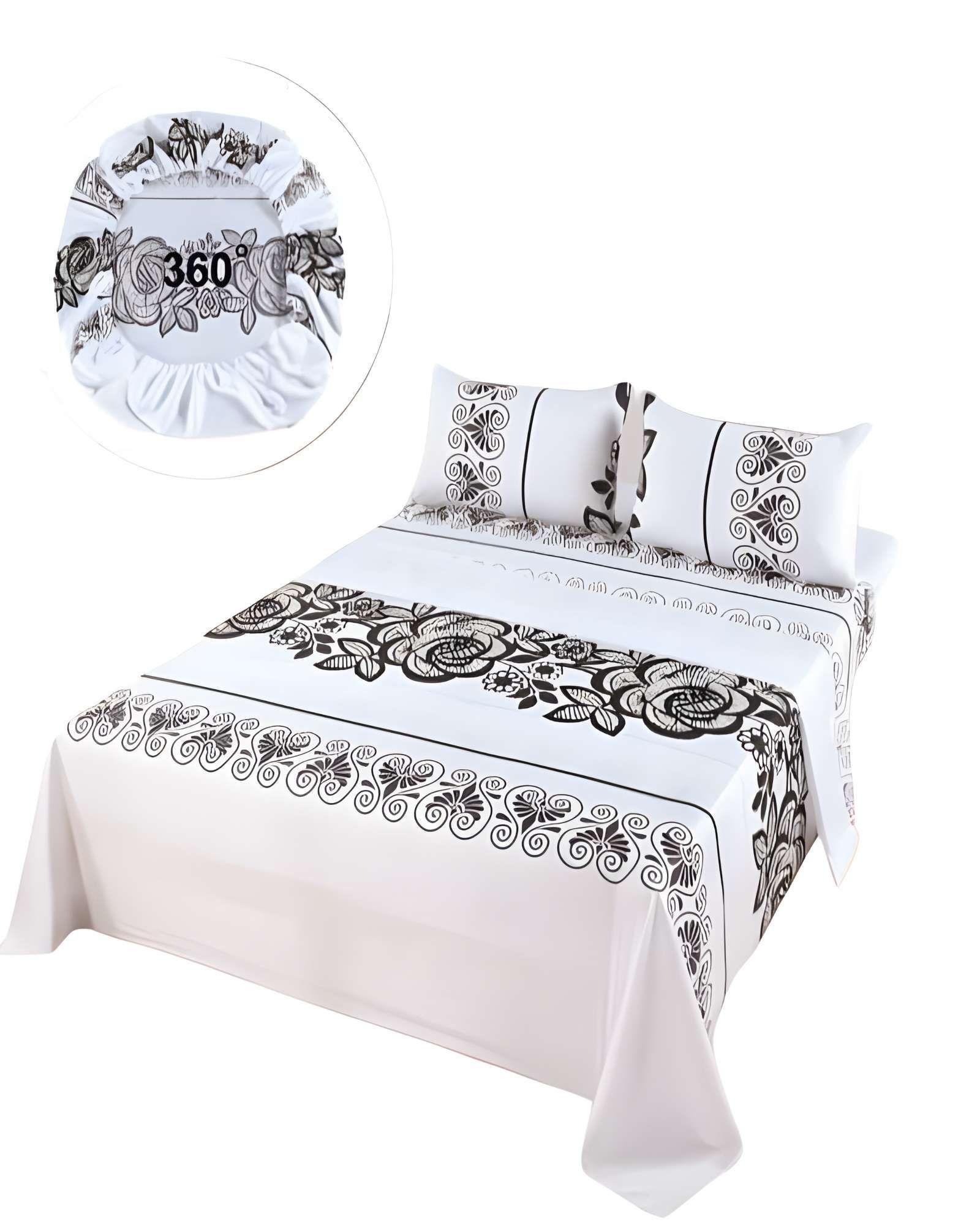 JUEGO DE SABANAS CASA SOL SUPER KING BLANCO-1