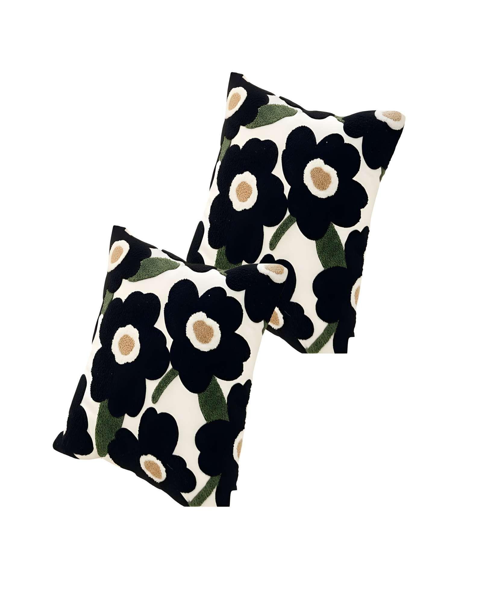 PACK DE 2 FUNDAS DE COJIN TUFTING 45X45 CM BEIGE 06-0