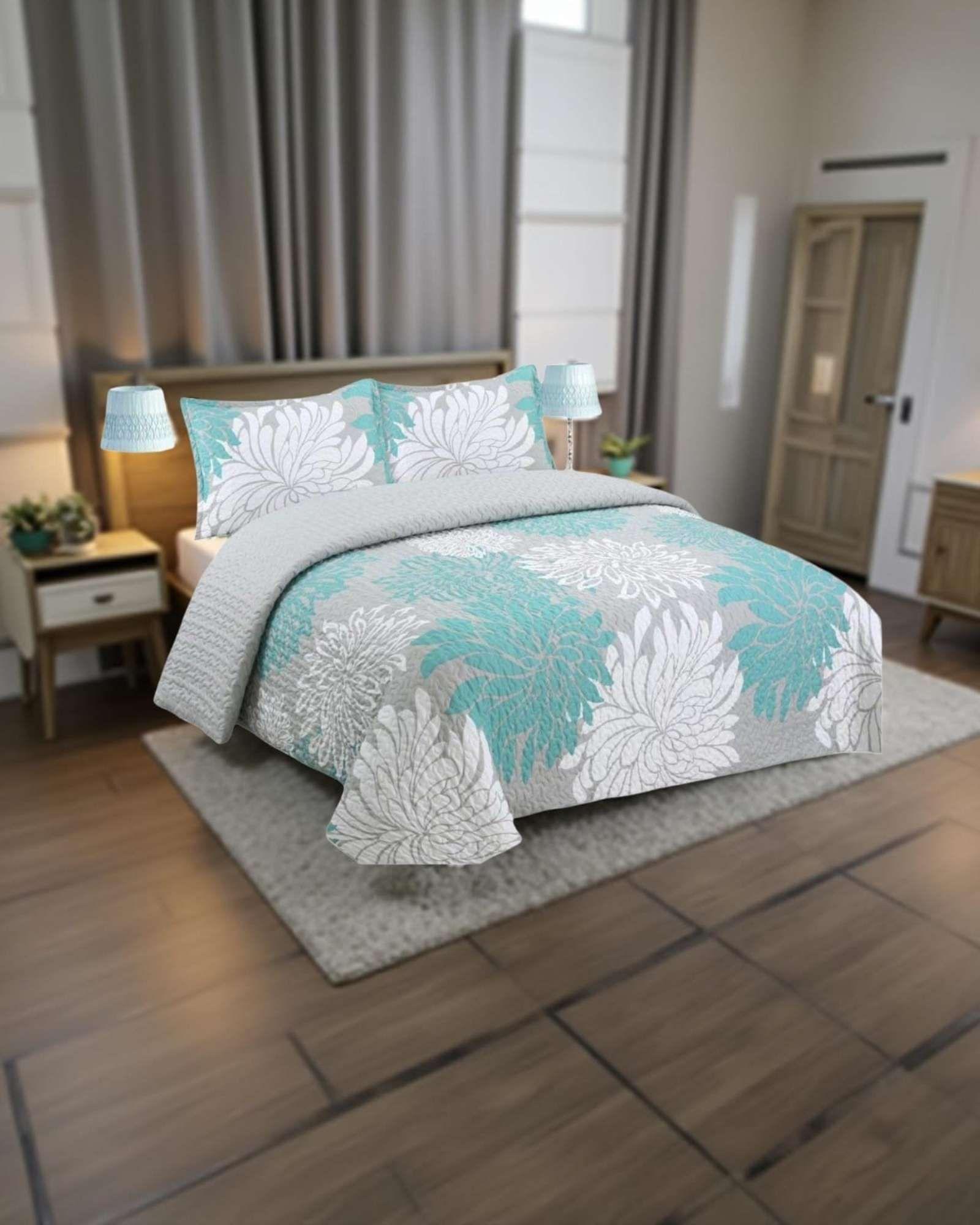 CUBRECAMA DE VERANO 2 PLAZAS 230x250cm D33-2