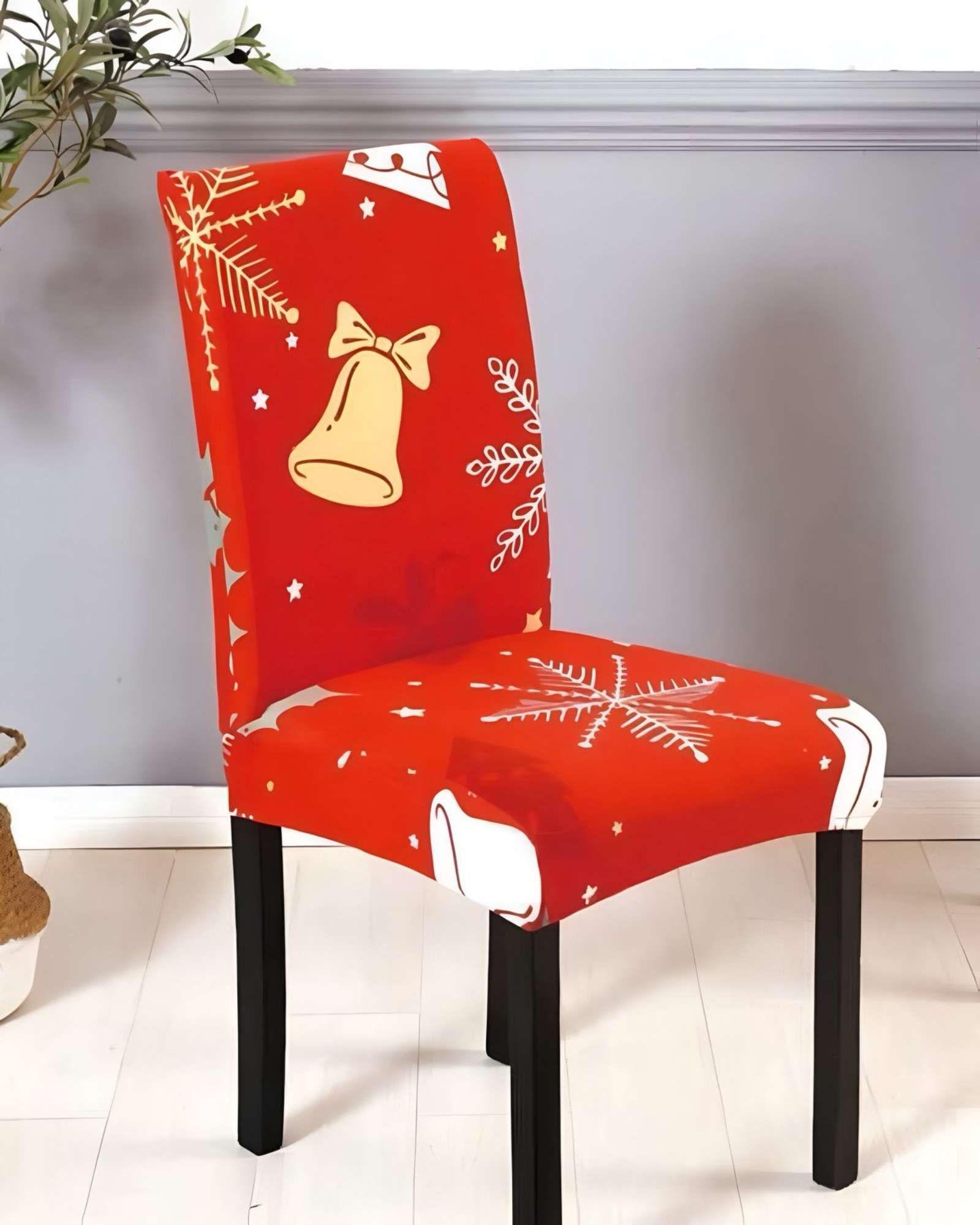 SET DE 6 FUNDAS PARA SILLAS DE NAVIDAD N05-2